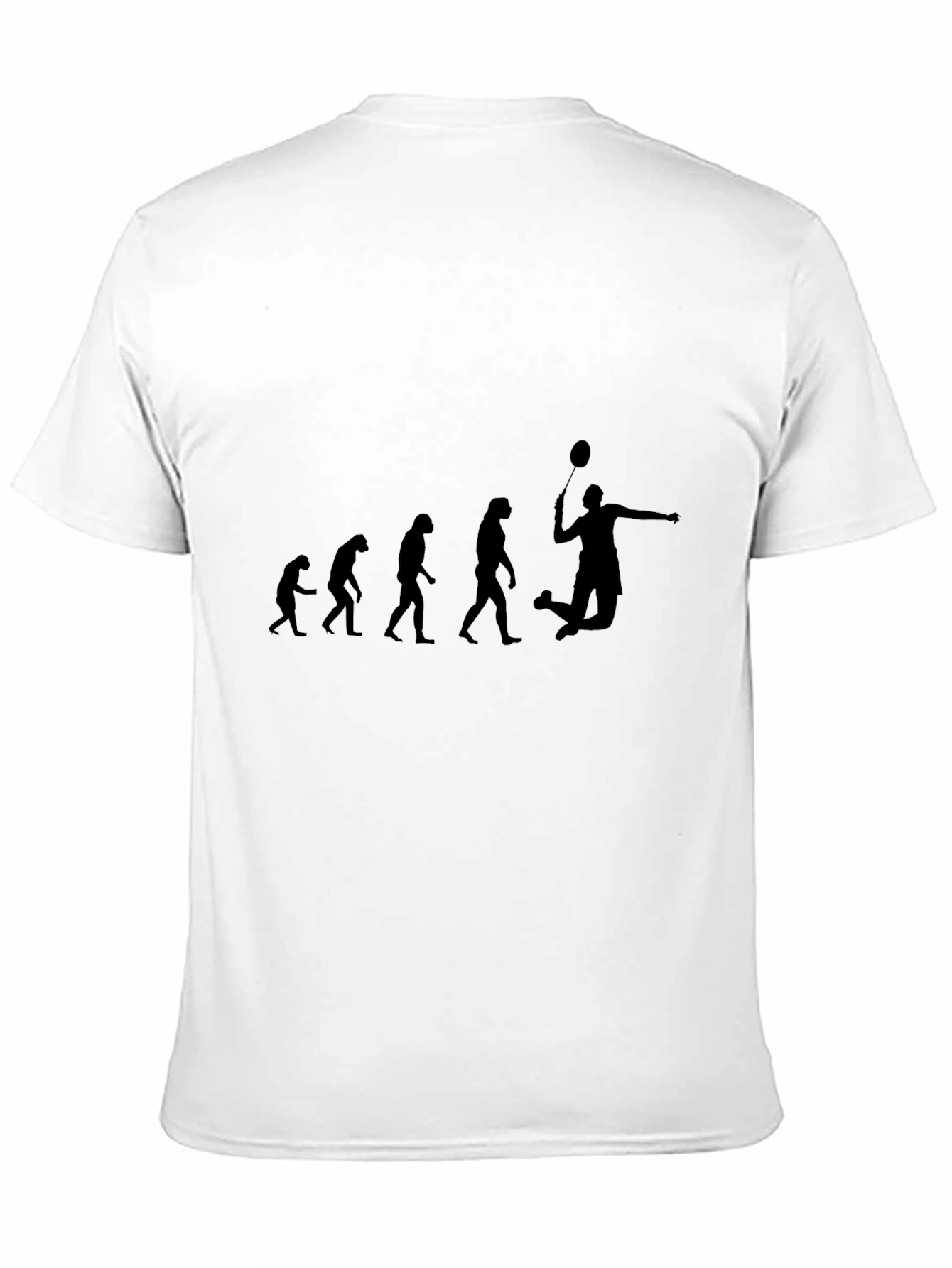 Evolution of Badminton T-Shirt