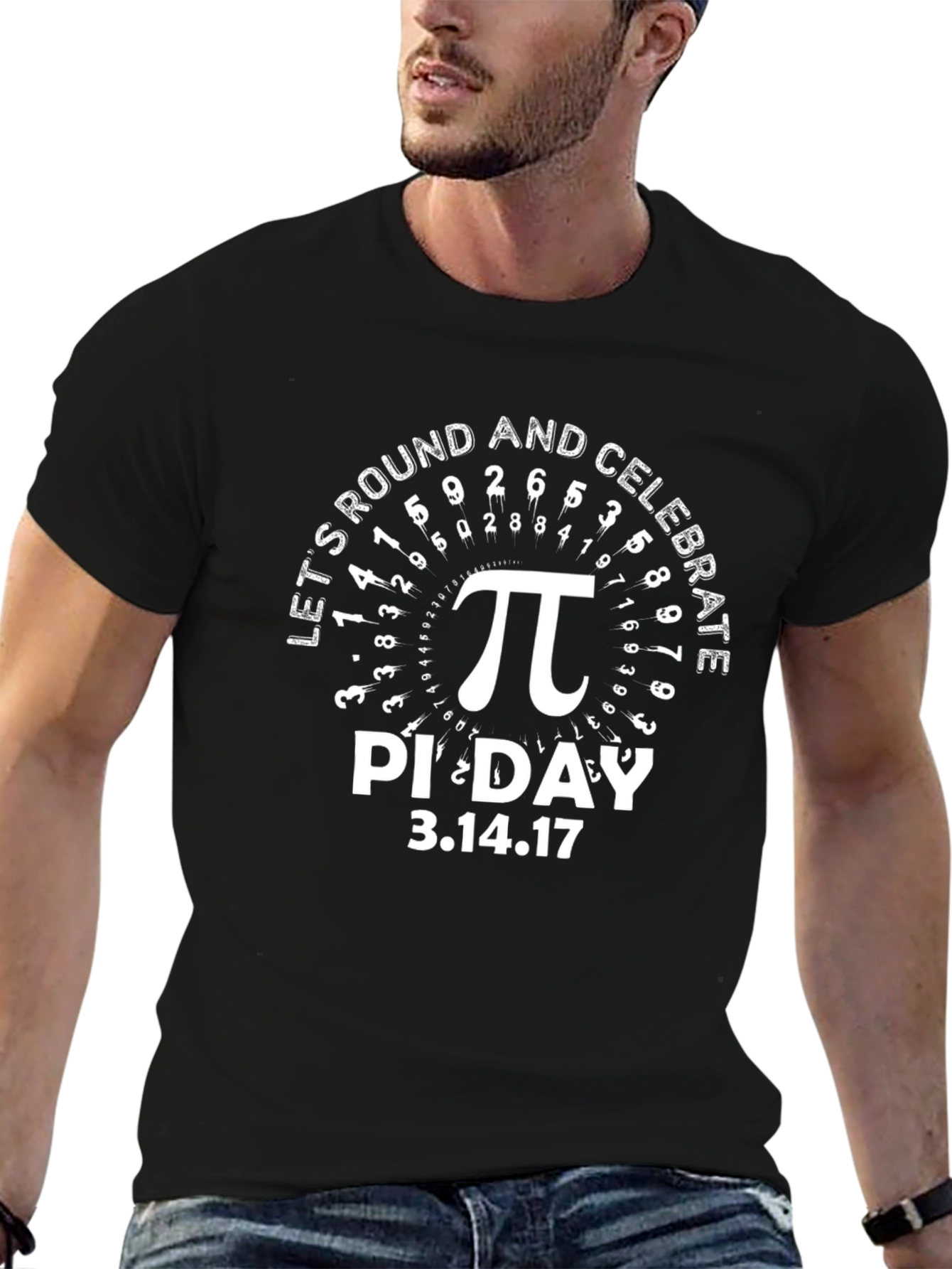 Pi Day T-Shirt - Lets Round and Celebrate!