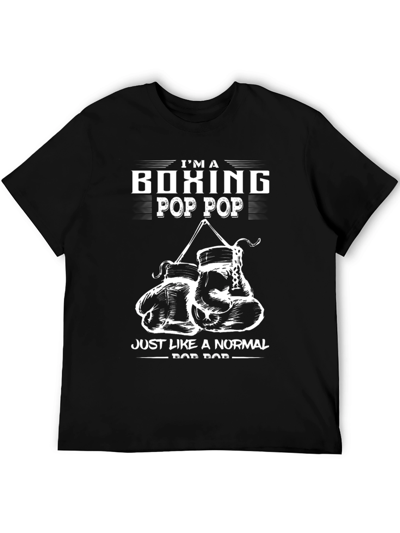Boxing Pop Pop Novelty Graphic T-Shirt