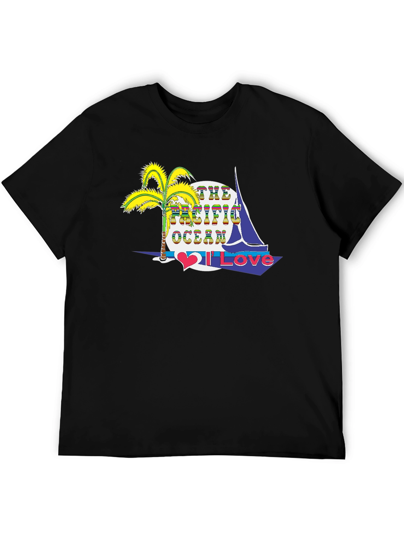 Pacific Ocean Love Graphic Tee