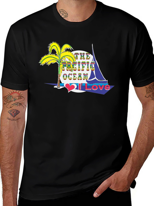 Pacific Ocean Love Graphic Tee