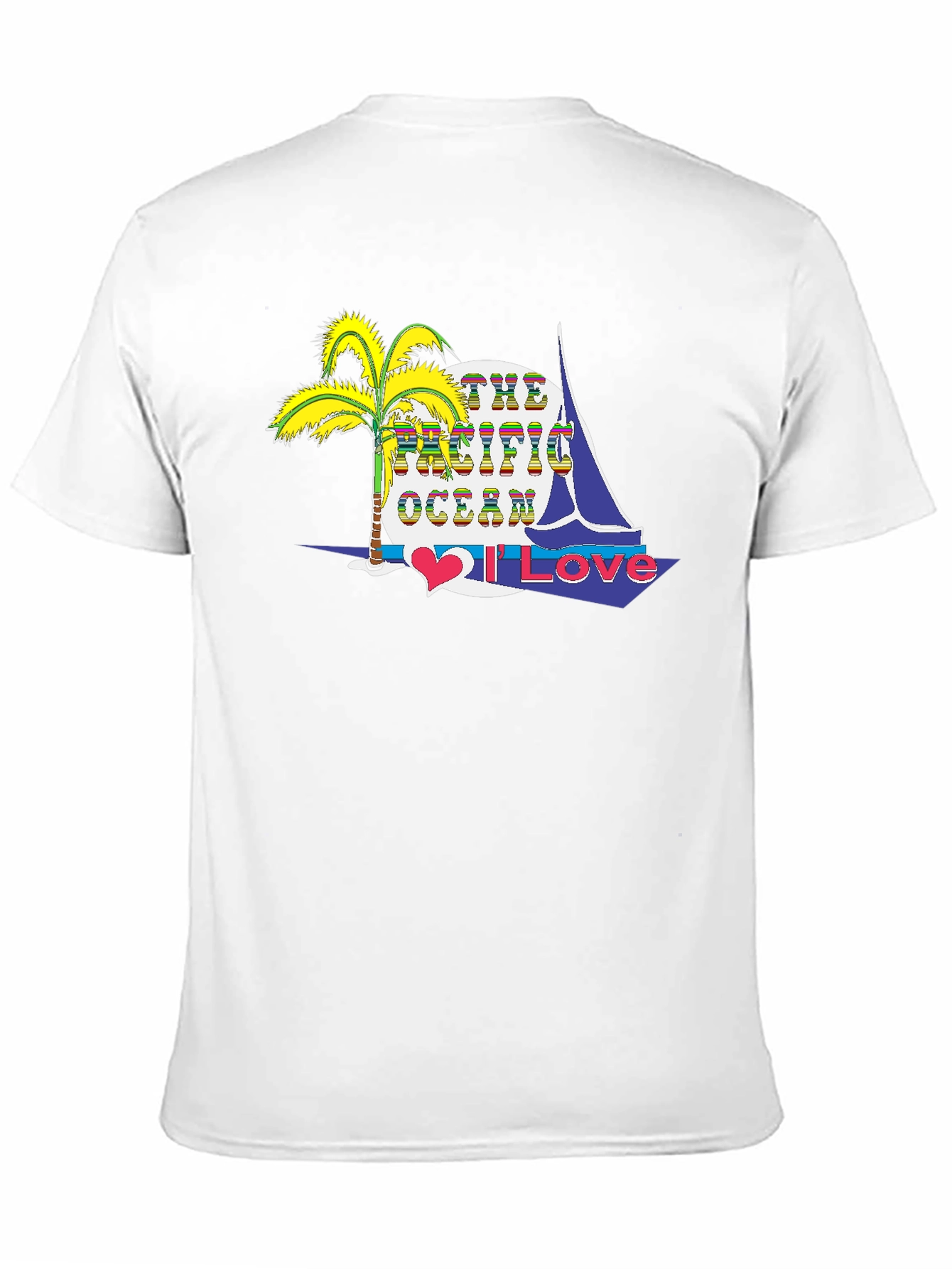 Pacific Ocean Love Graphic Tee