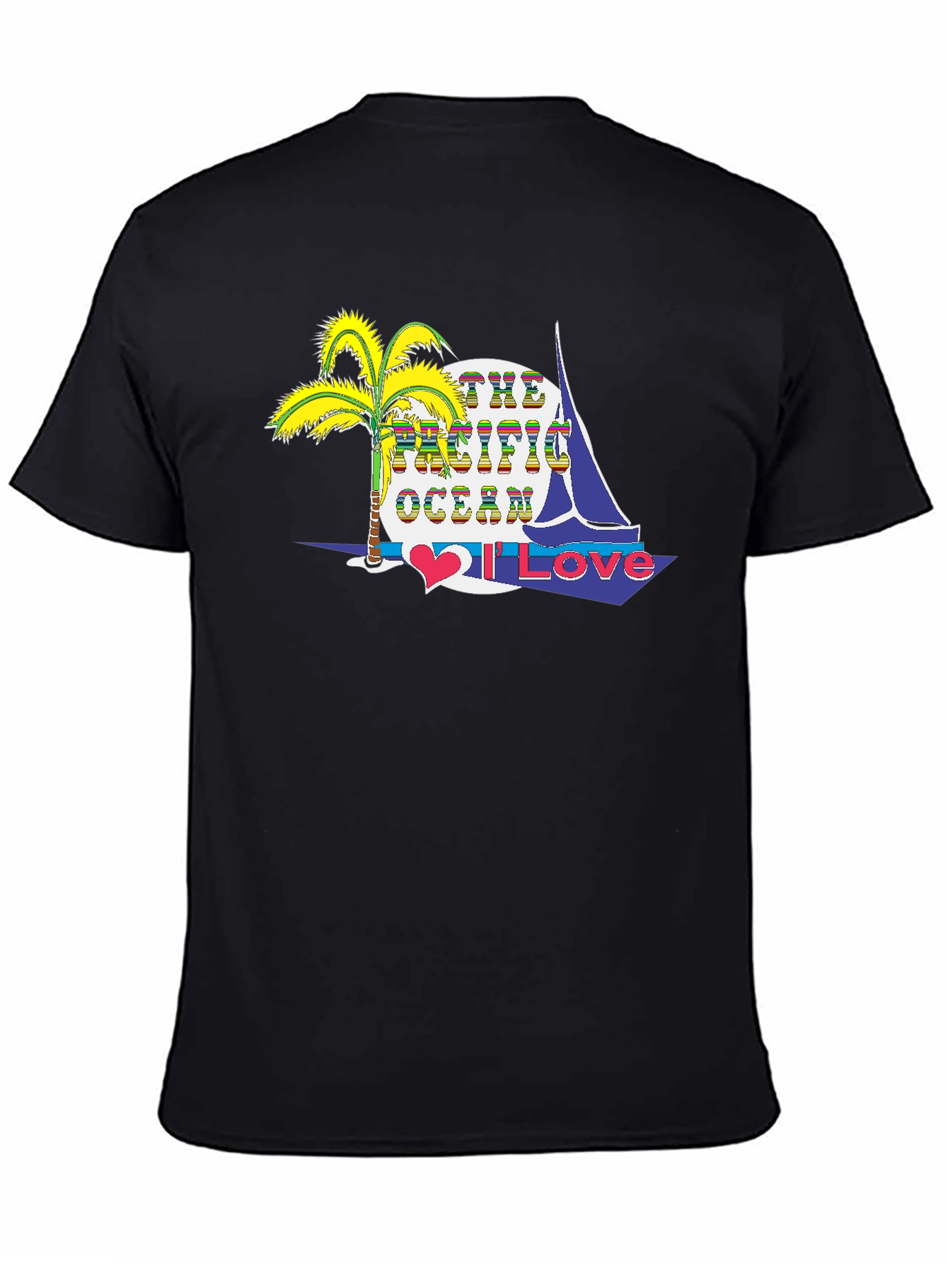 Pacific Ocean Love Graphic Tee