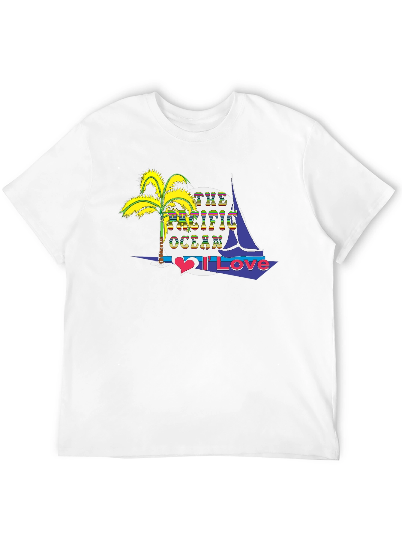 Pacific Ocean Love Graphic Tee