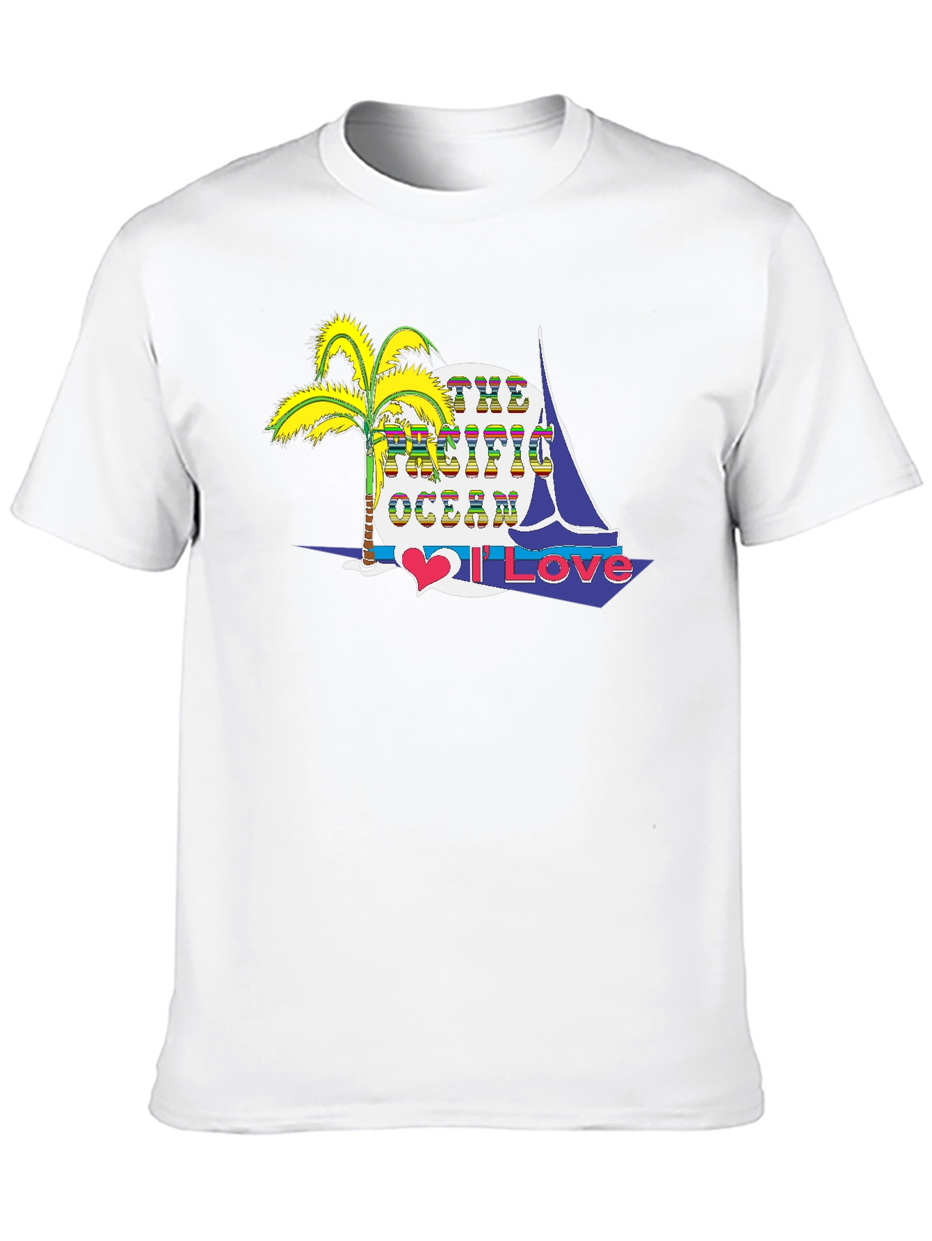 Pacific Ocean Love Graphic Tee