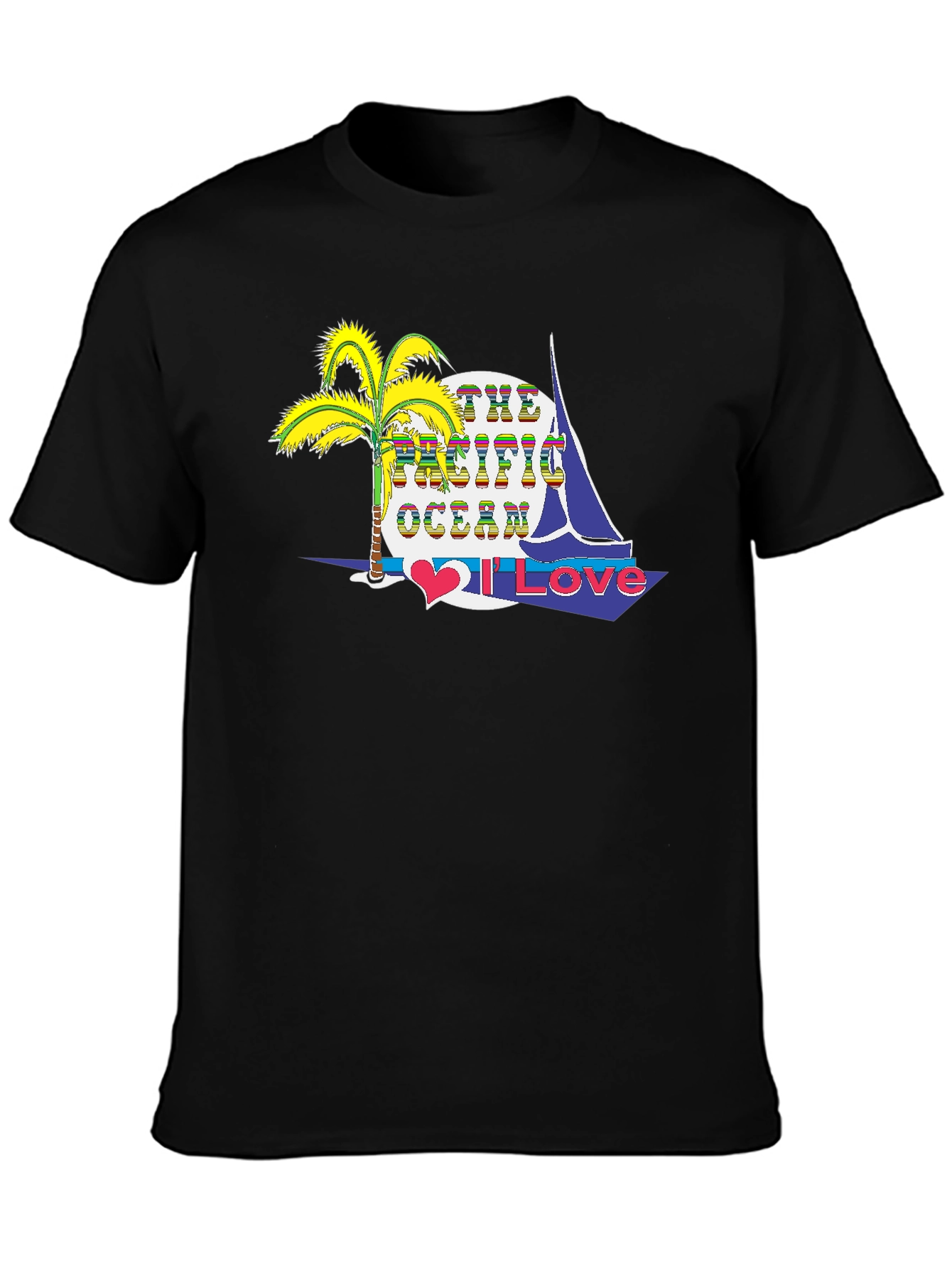 Pacific Ocean Love Graphic Tee