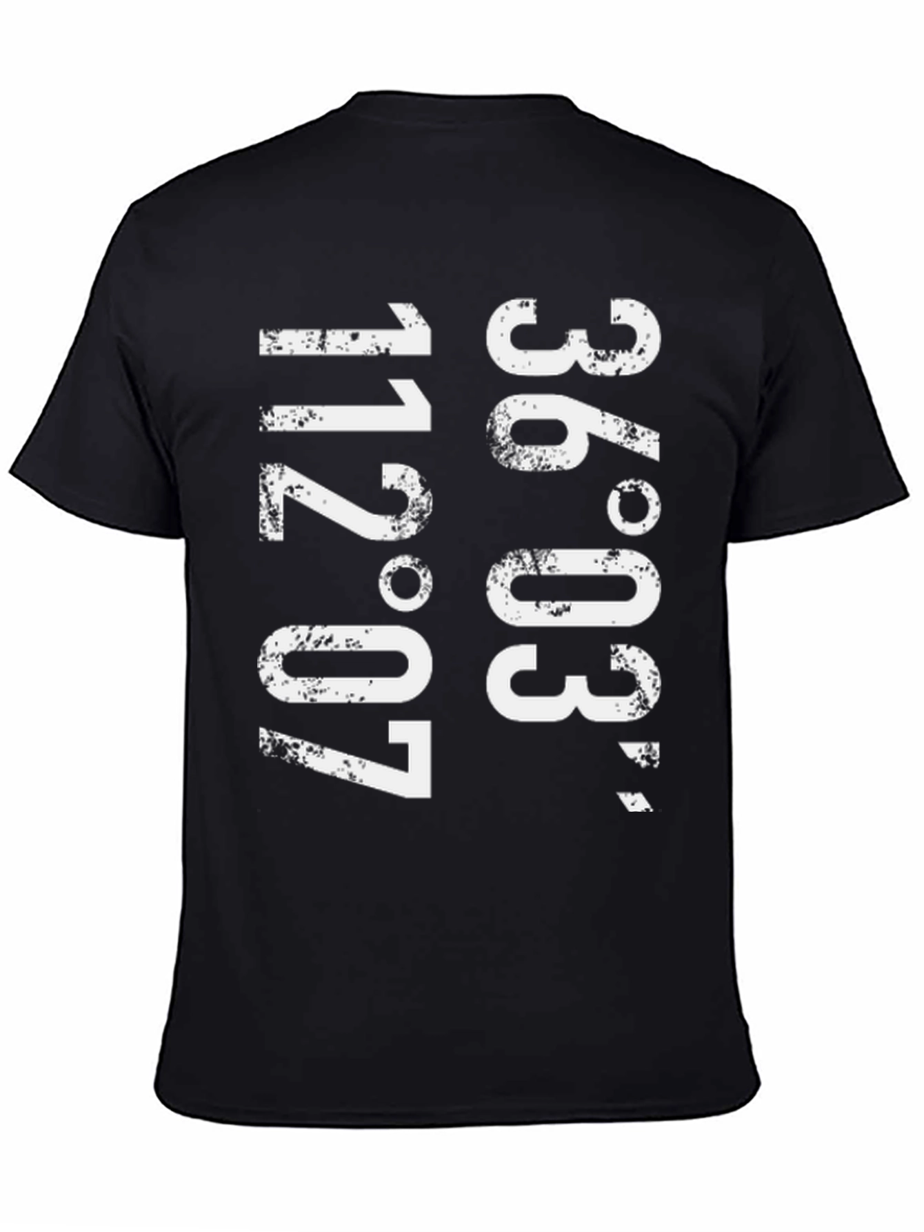 Latitude Longitude Graphic T-Shirt