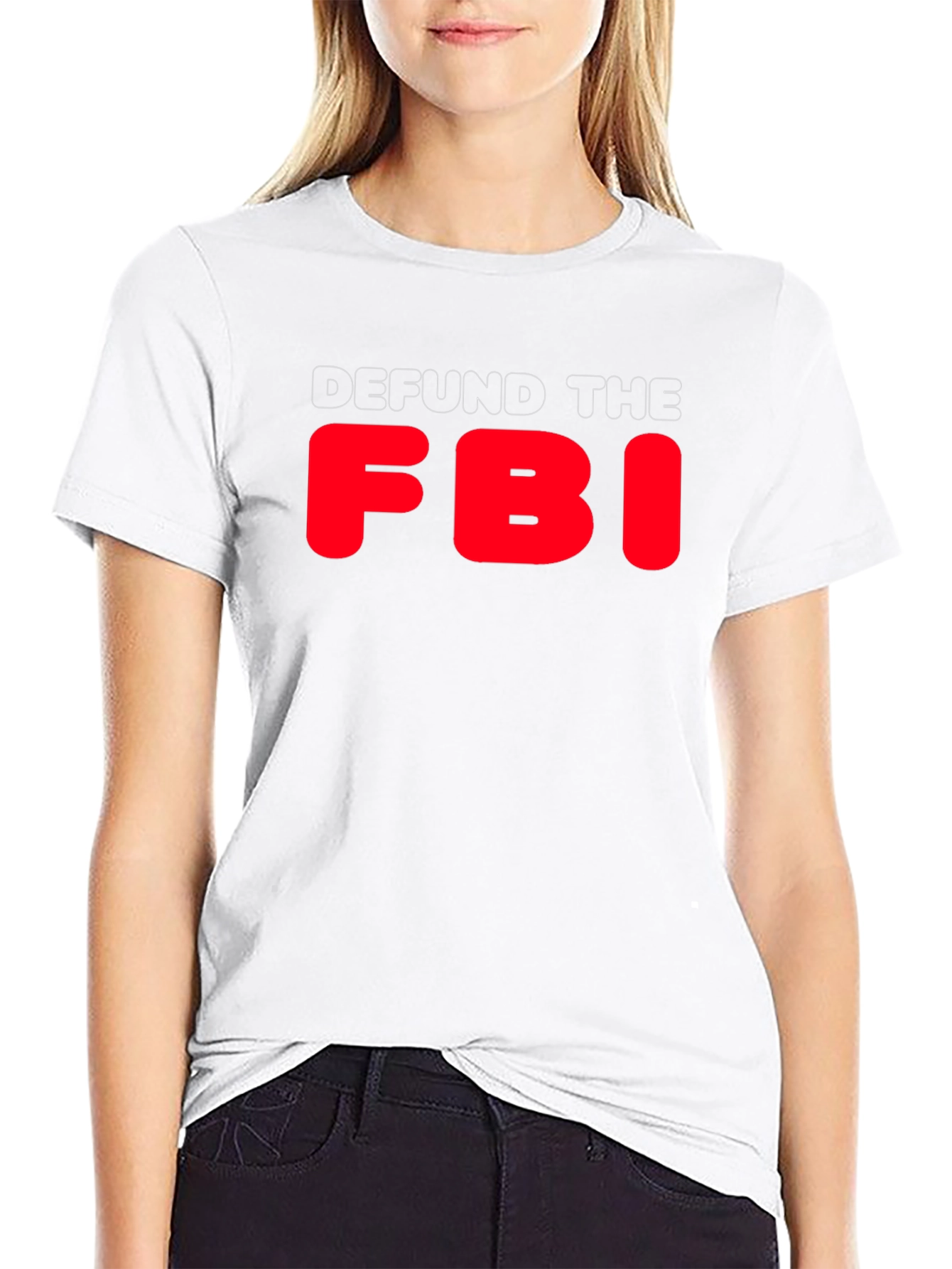 Defund the FBI Graphic Tee - Political Statement T-Shirt