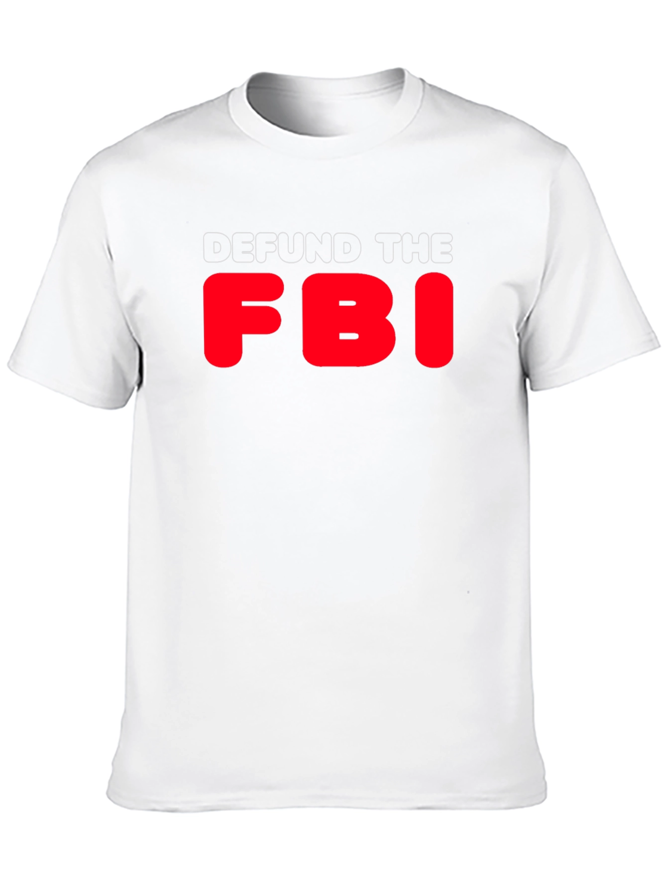 Defund the FBI Graphic Tee - Political Statement T-Shirt
