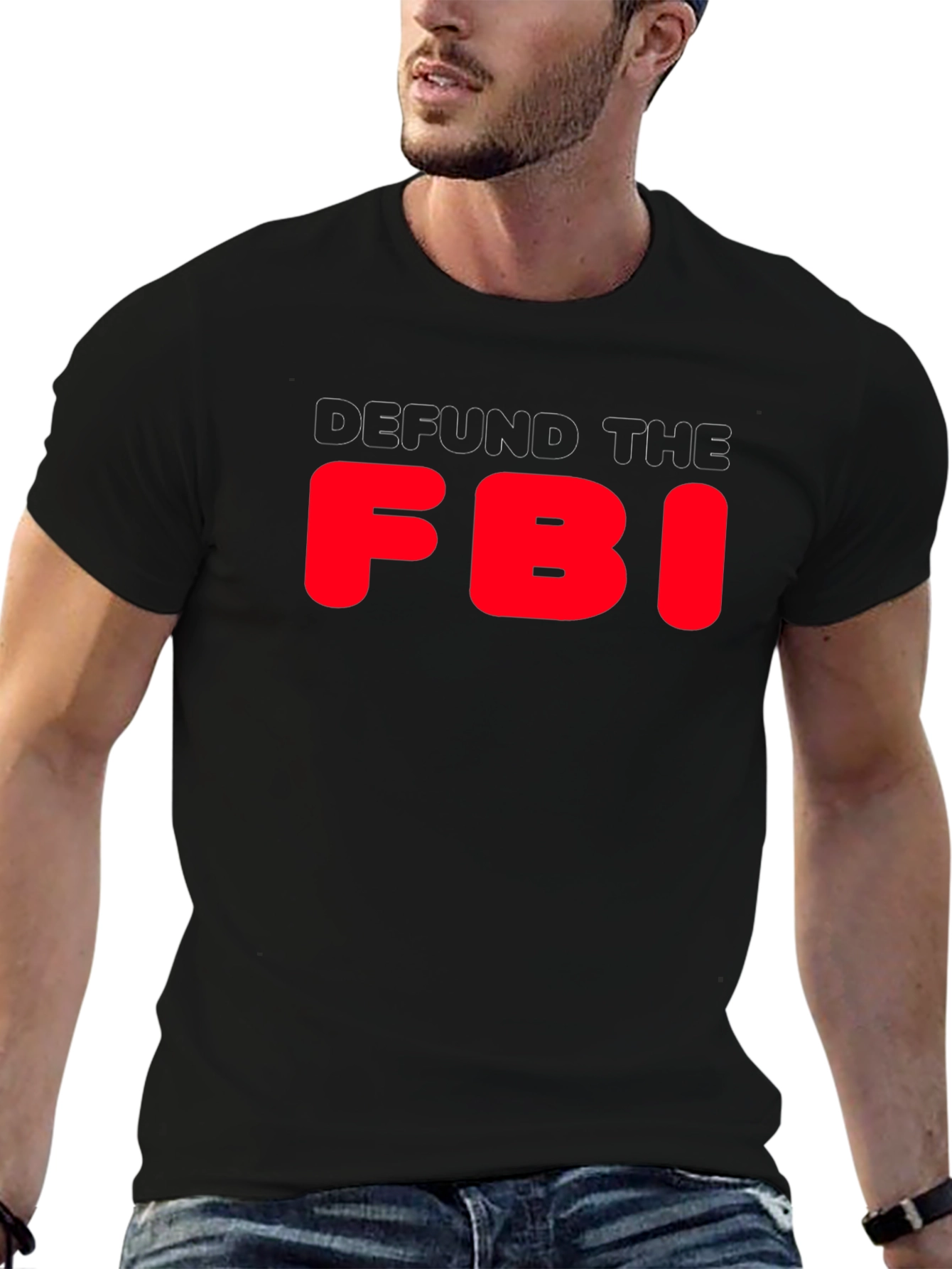 Defund the FBI Graphic Tee - Political Statement T-Shirt