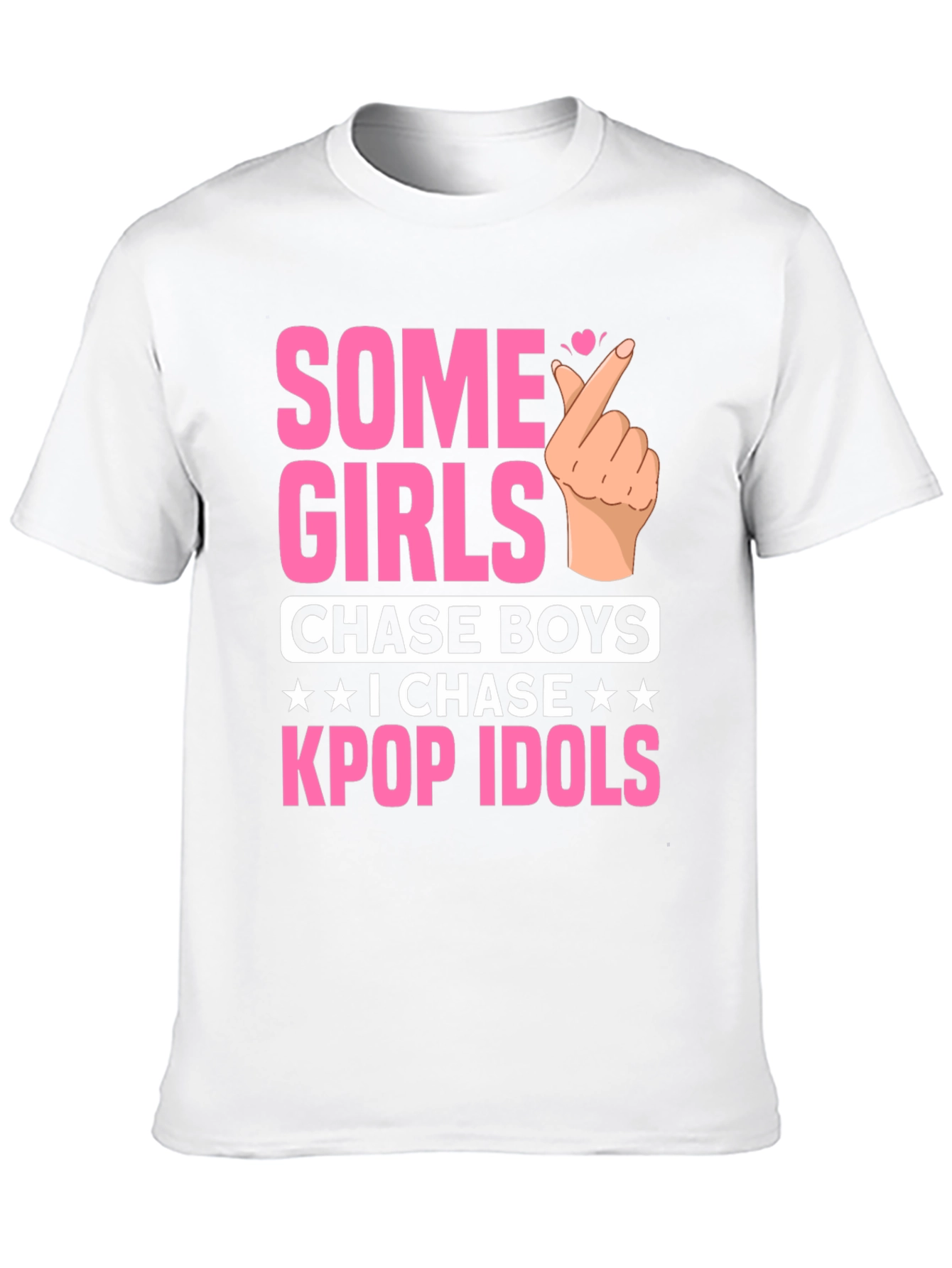 Kpop Idol Chaser T-Shirt - Trendy Graphic Tee