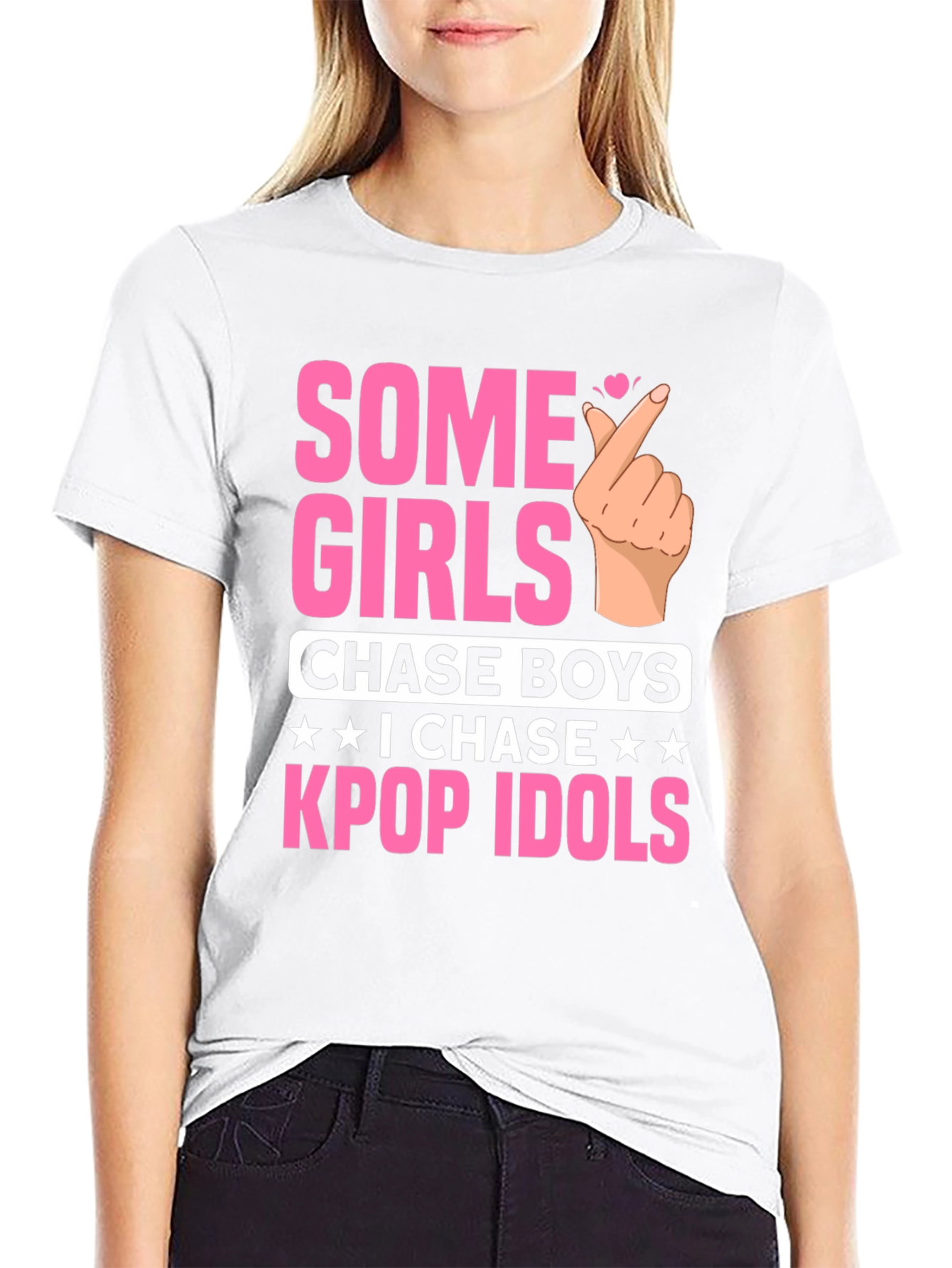 Kpop Idol Chaser T-Shirt - Trendy Graphic Tee