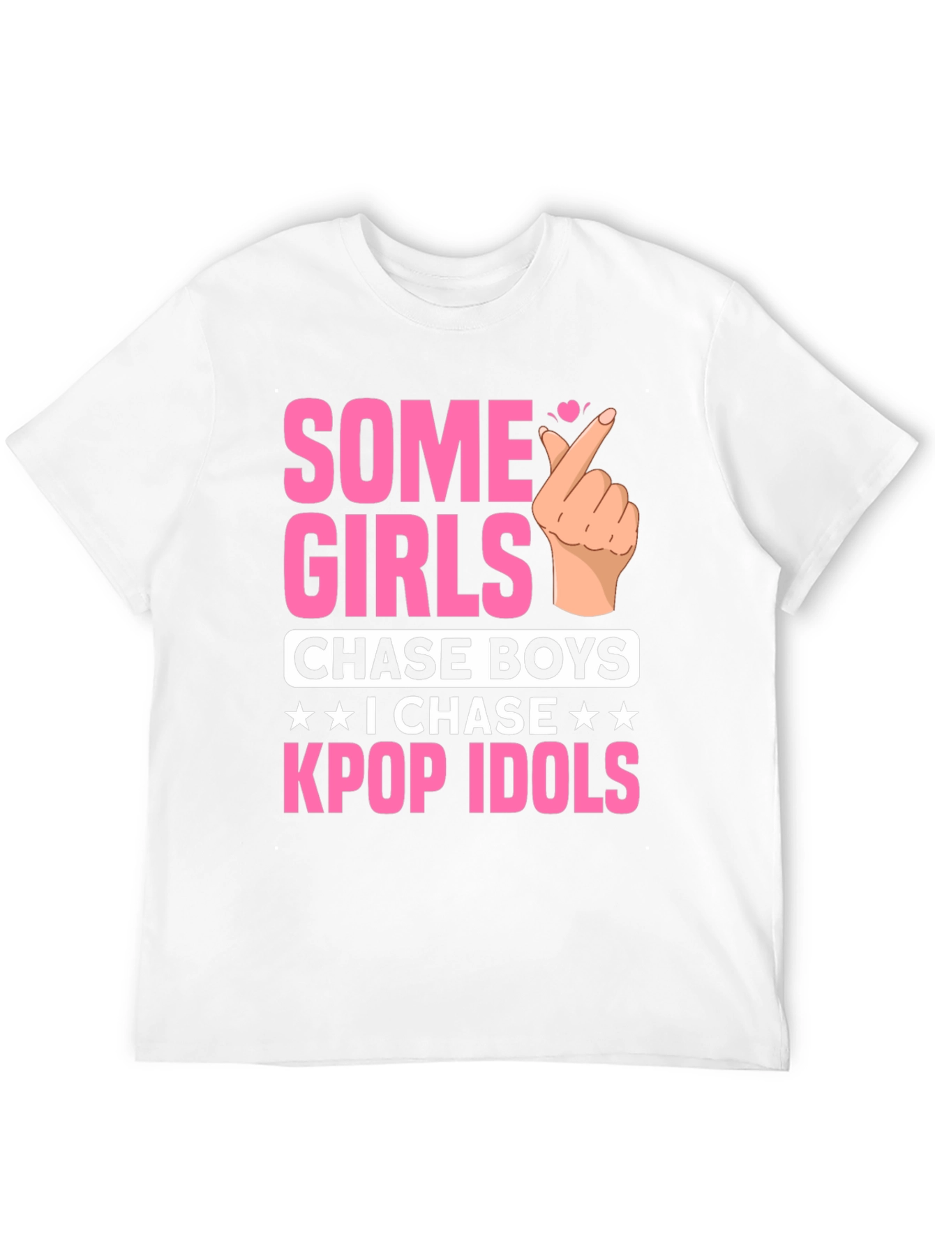 Kpop Idol Chaser T-Shirt - Trendy Graphic Tee
