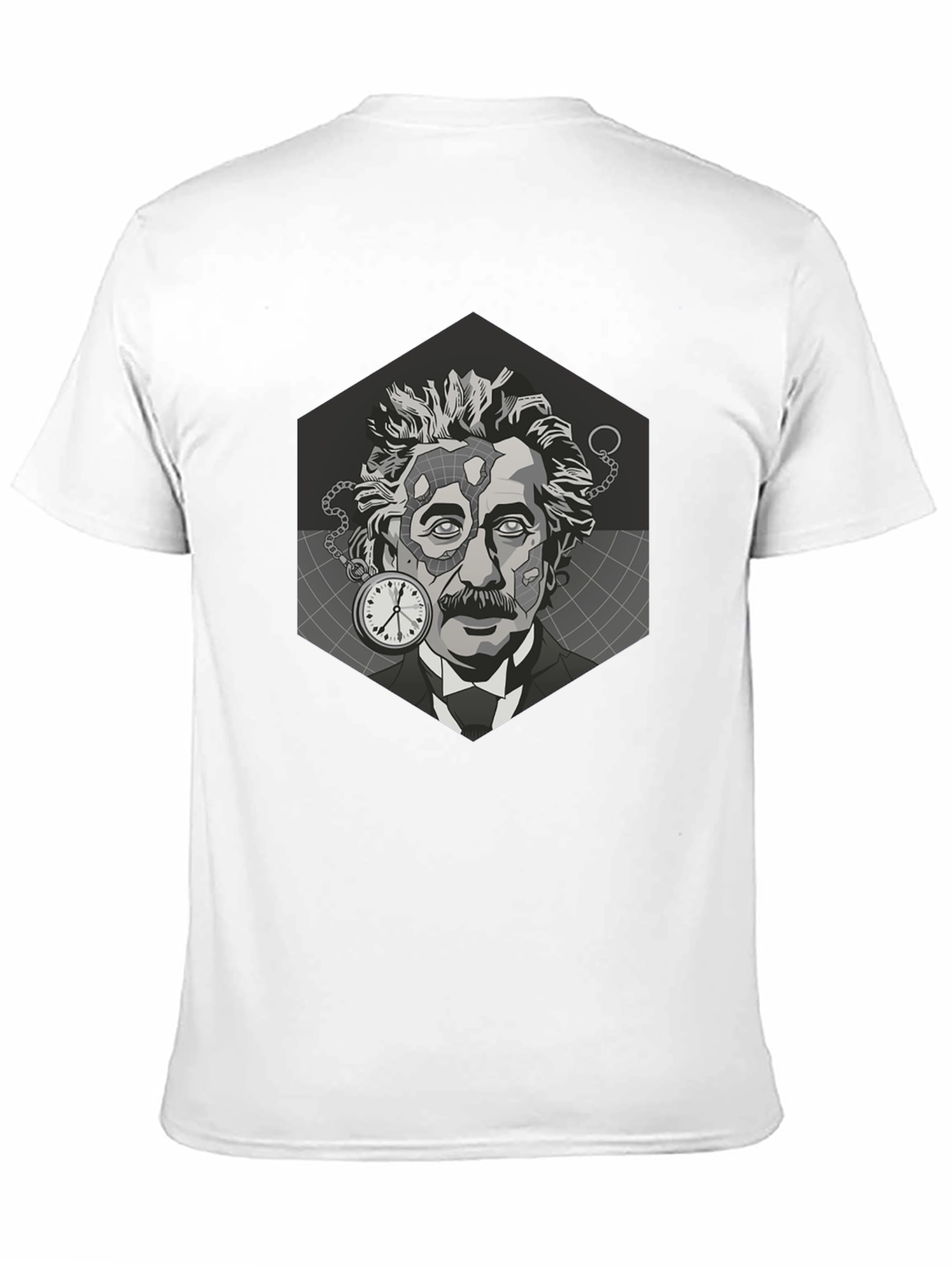 Einstein Graphic T-Shirt - Black