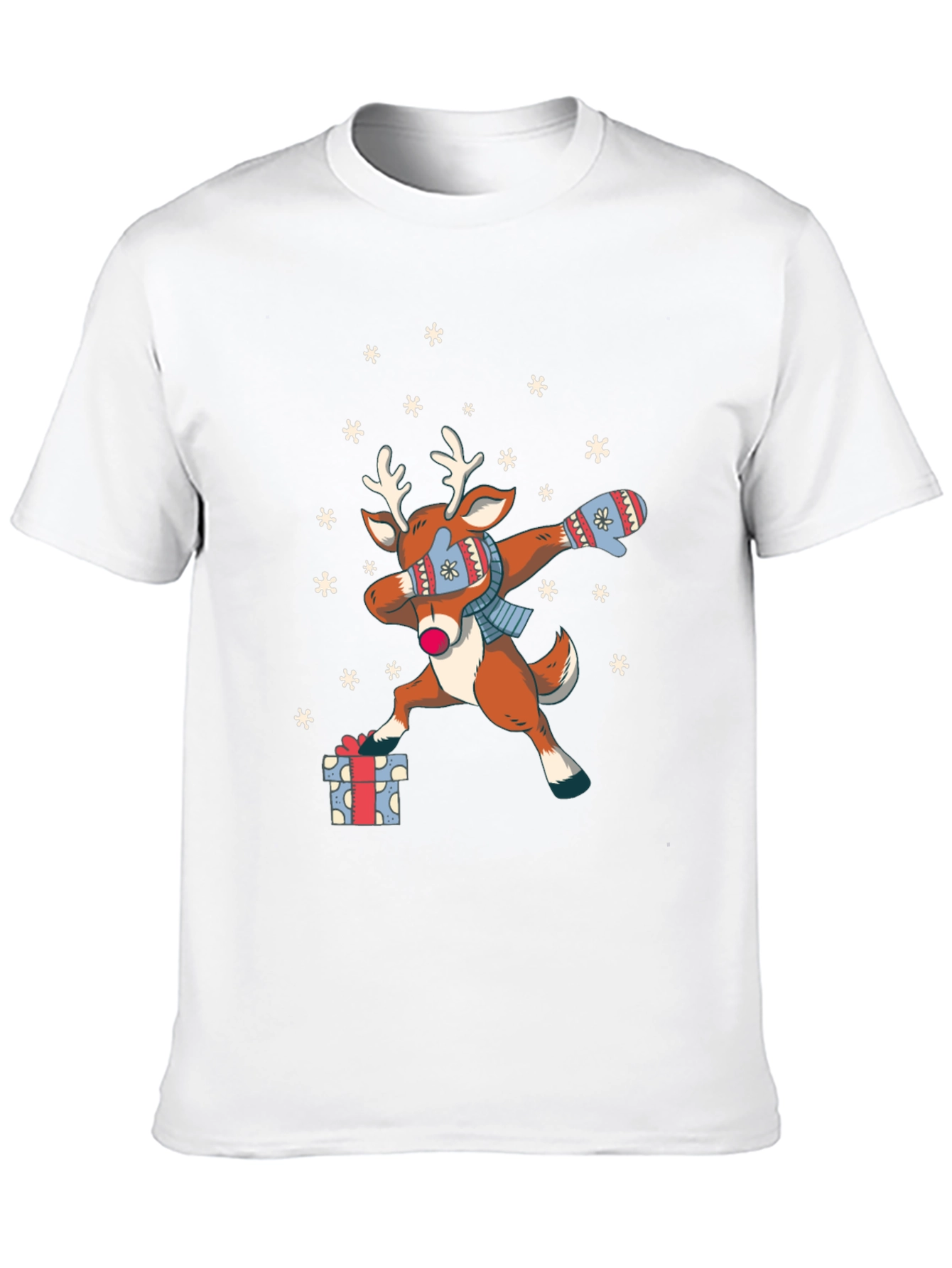 Dabbing Reindeer Christmas T-Shirt