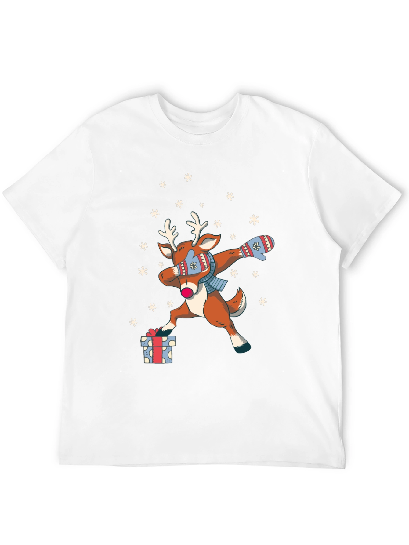 Dabbing Reindeer Christmas T-Shirt