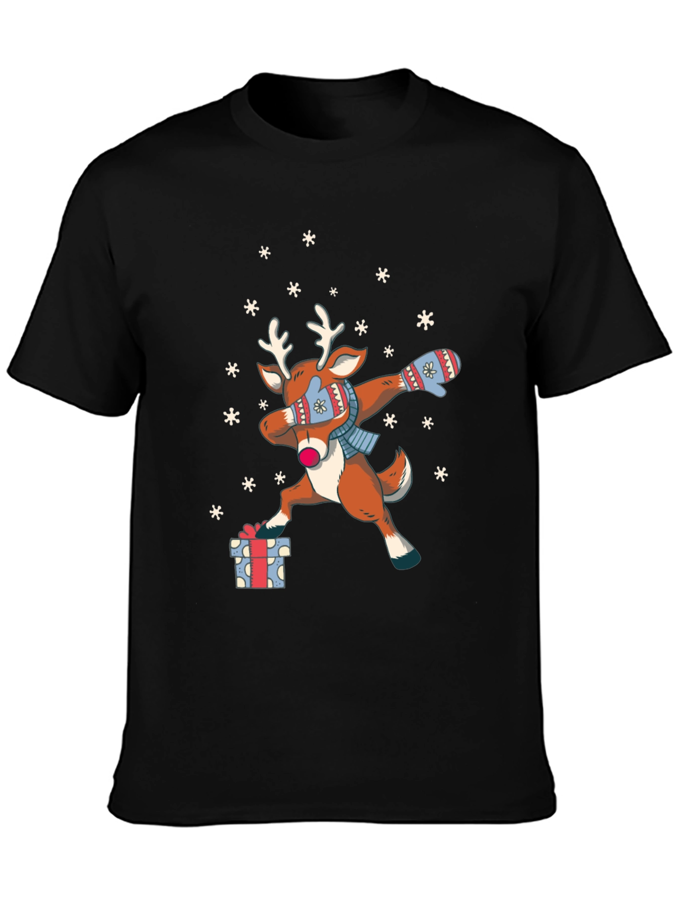 Dabbing Reindeer Christmas T-Shirt