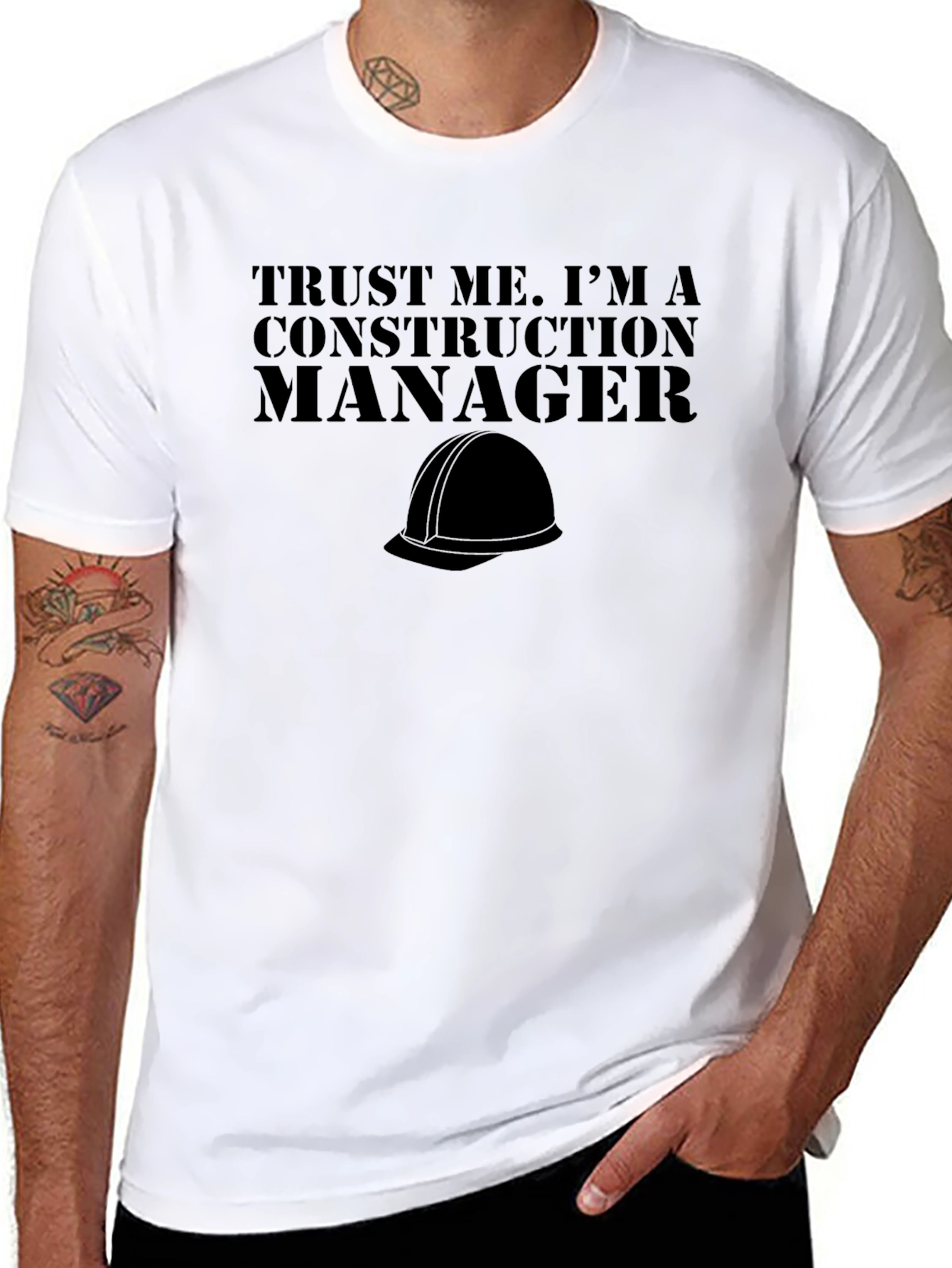 Construction Manager T-Shirt - Trust Me Tee