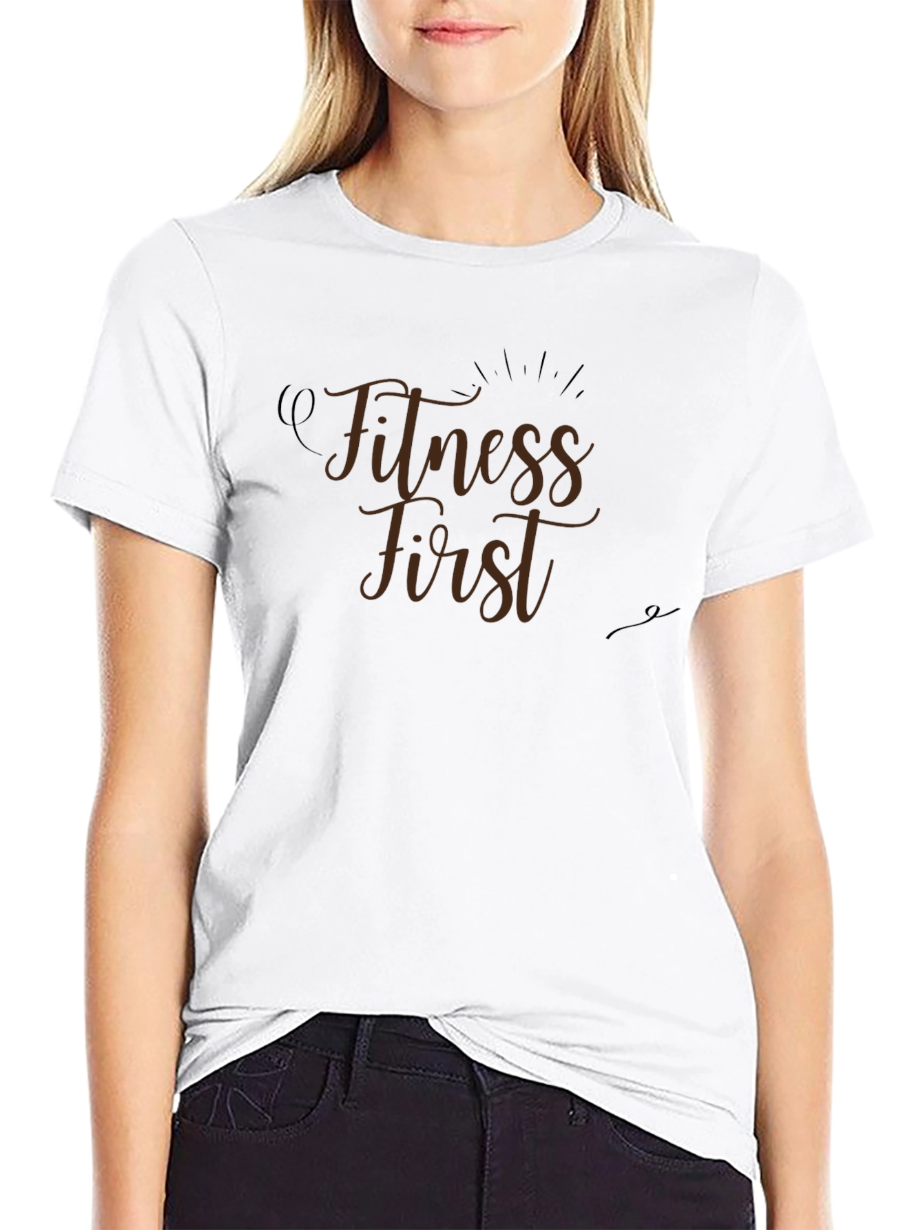 Fitness First Mens Graphic Tee - Black