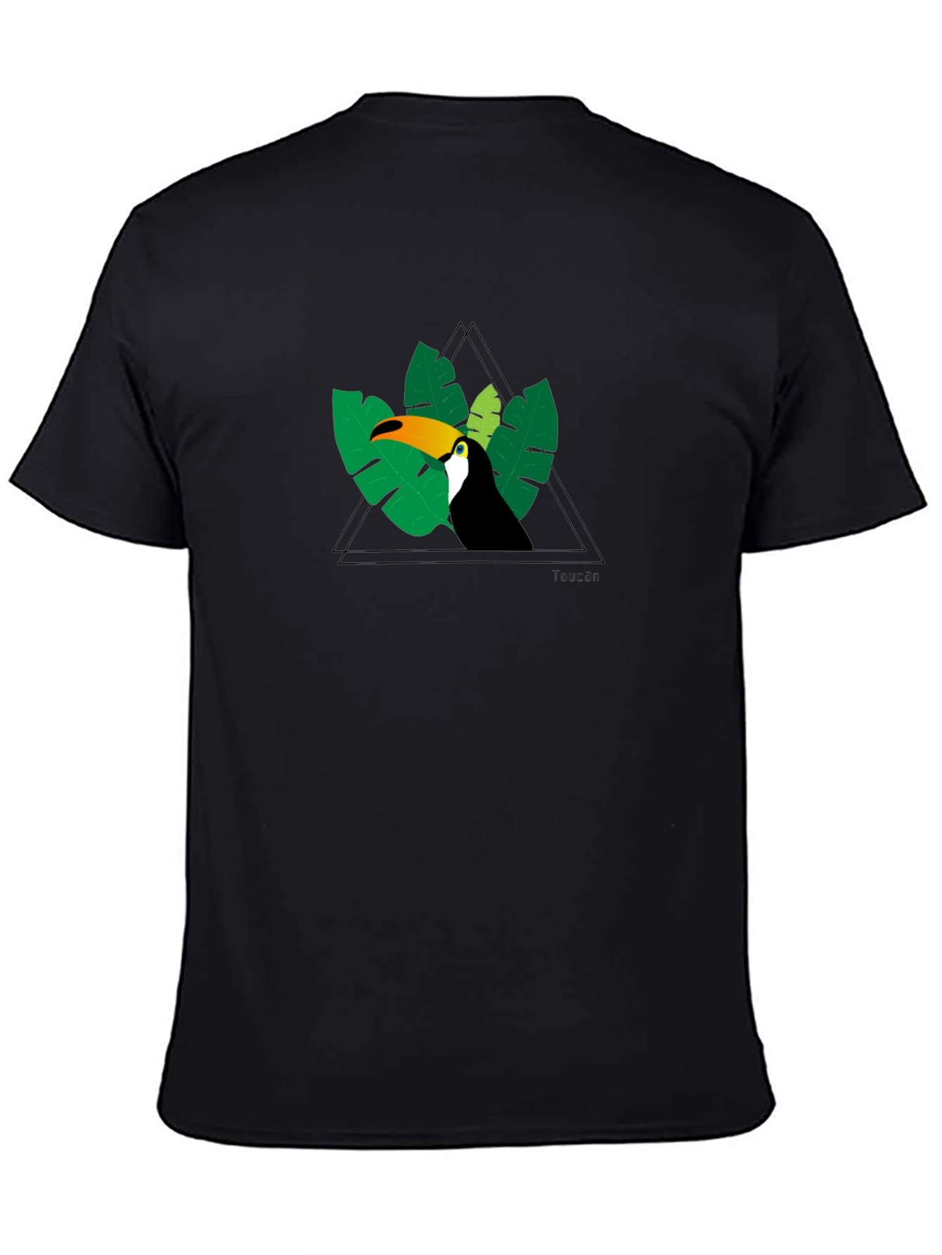 Toucan Graphic Tee - Tropical Bird Design