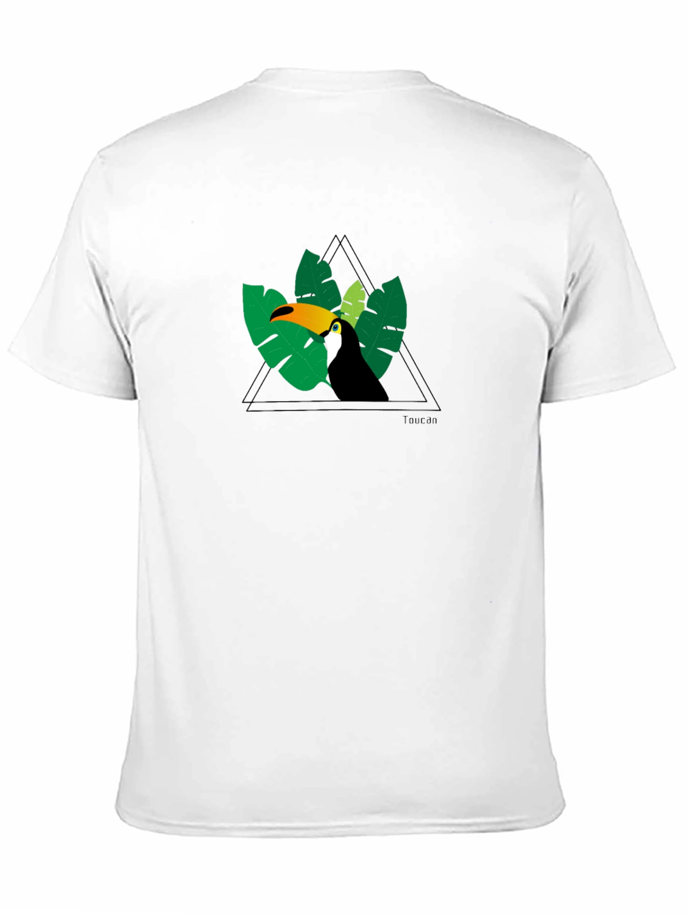Toucan Graphic Tee - Tropical Bird Design