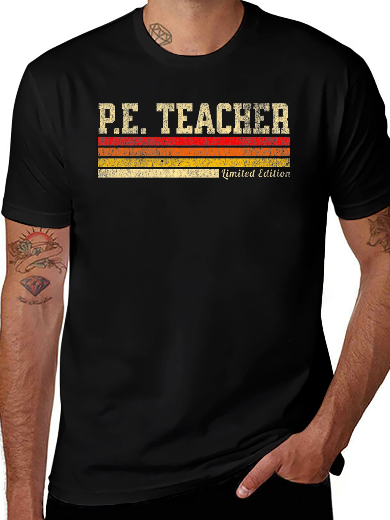 P.E. Teacher Limited Edition Retro T-Shirt