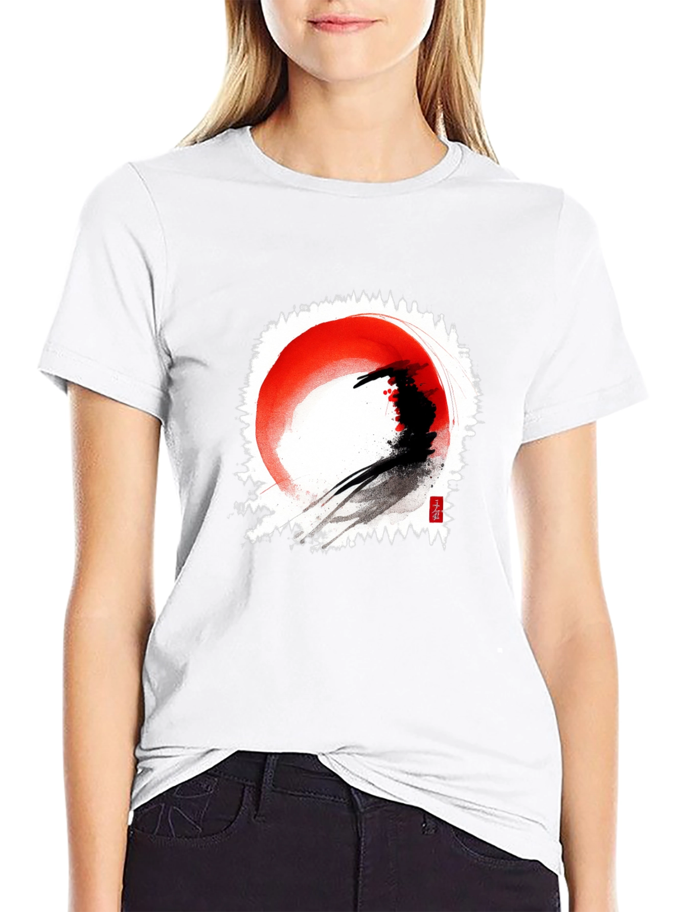 Ink Wash Painting T-Shirt