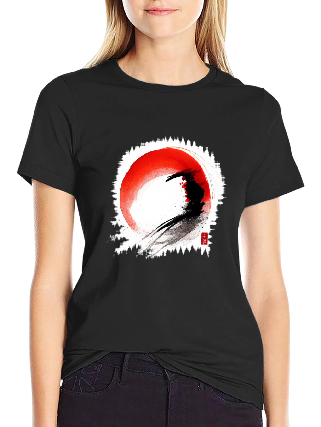 Ink Wash Painting T-Shirt