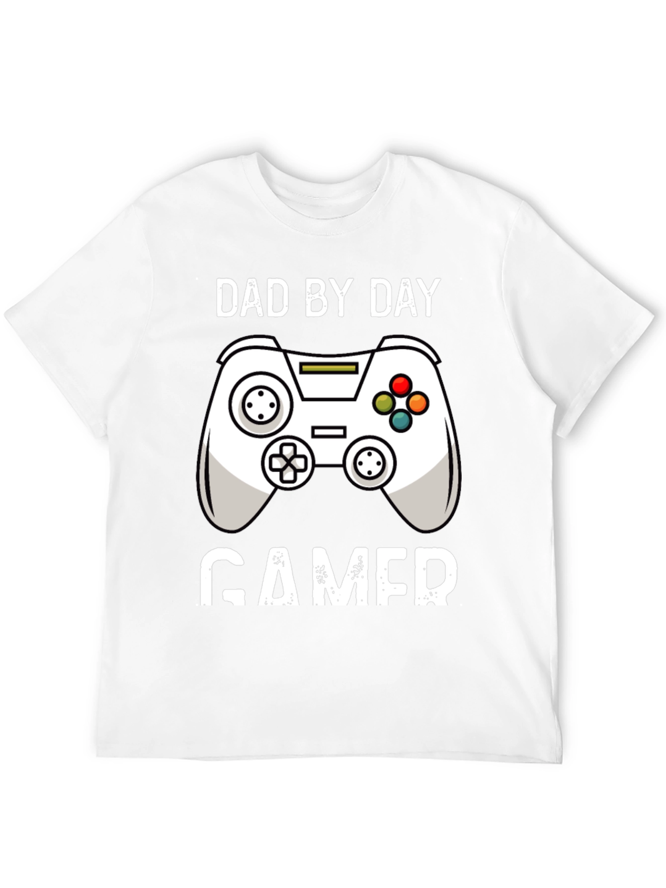 Dad By Day Gamer Black T-Shirt