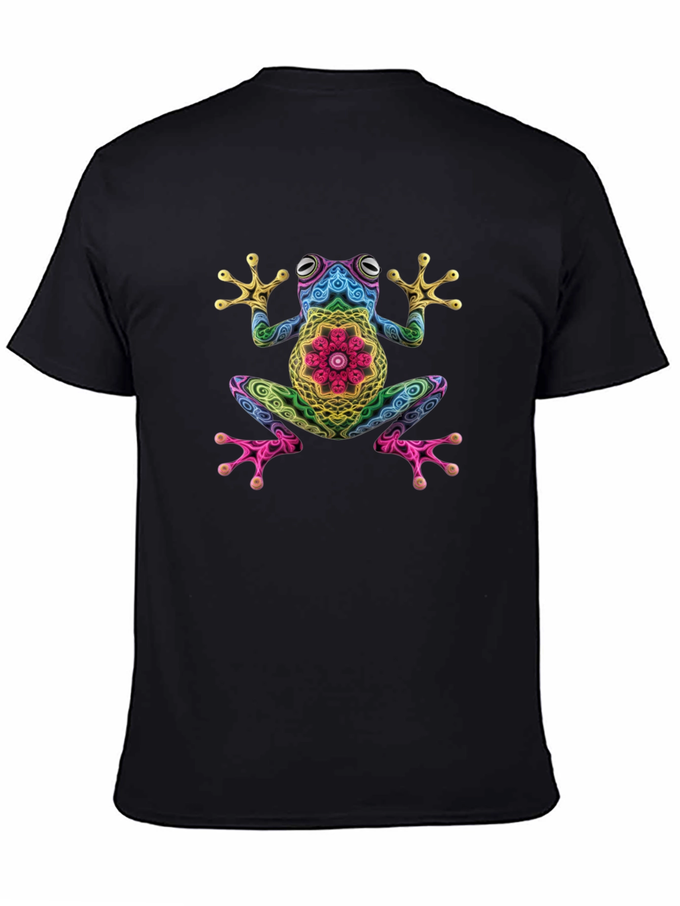 Psychedelic Frog Graphic T-Shirt