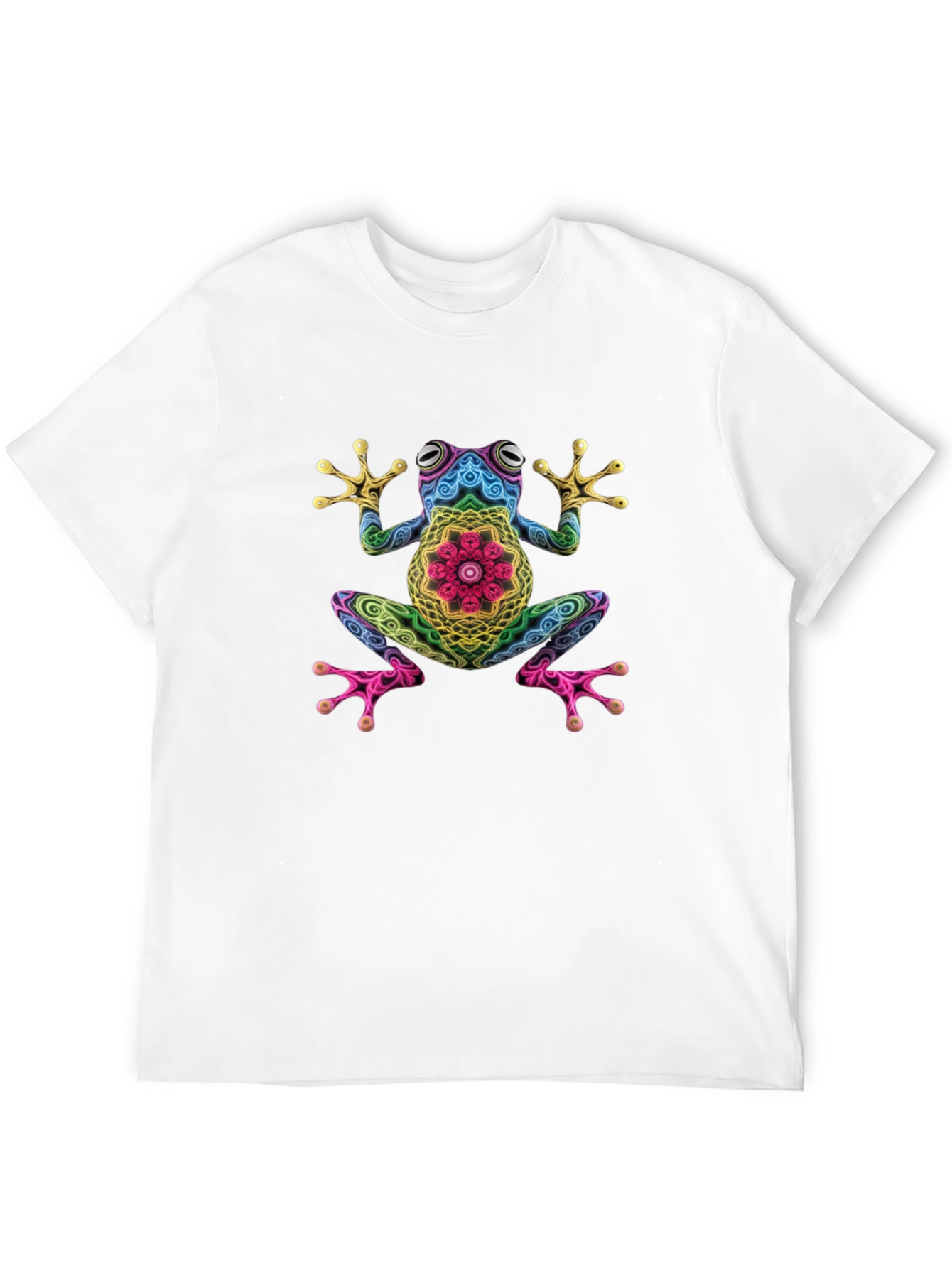 Psychedelic Frog Graphic T-Shirt
