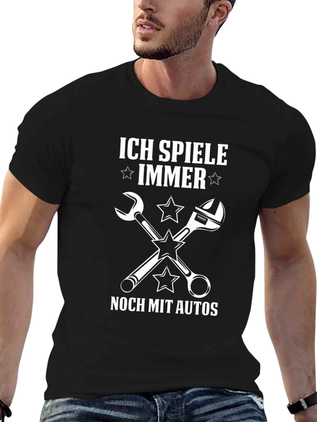 Ich Spiele Immer Noch Mit Autos T-Shirt