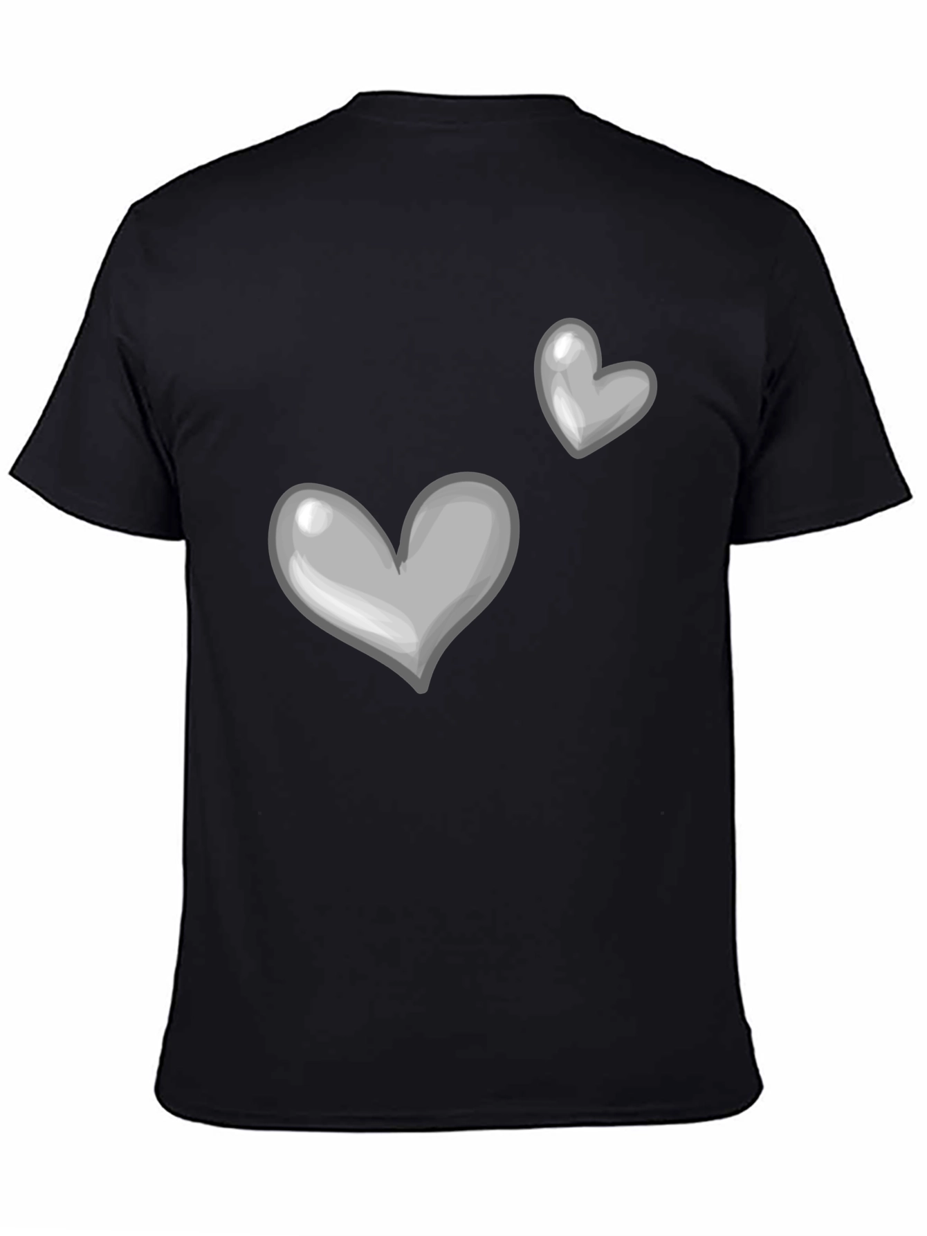 Heart Graphic Tee - Classic Soft Cotton Shirt