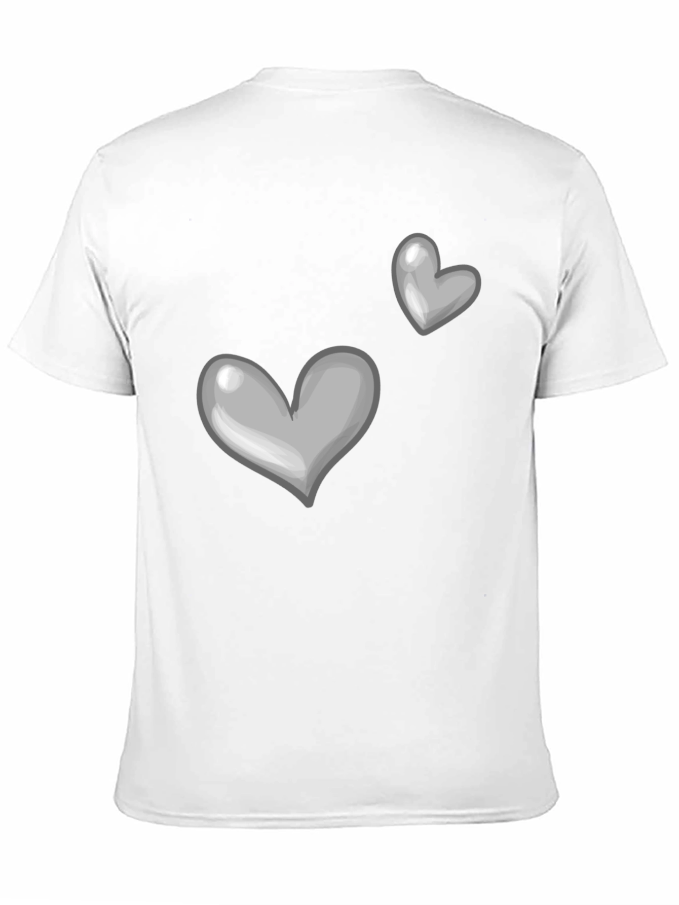 Heart Graphic Tee - Classic Soft Cotton Shirt
