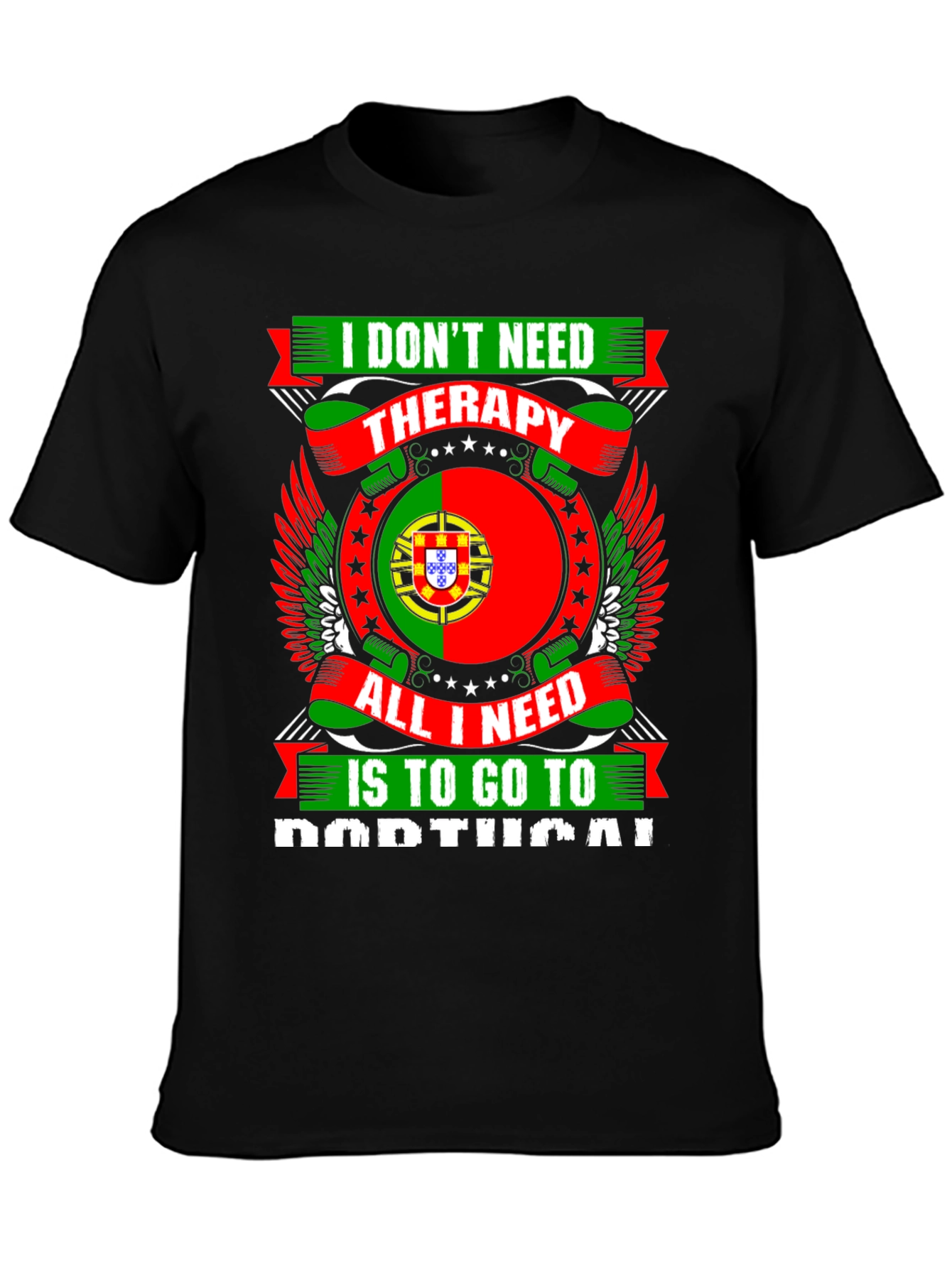 Portugal Therapy T-Shirt - Vacation Tee