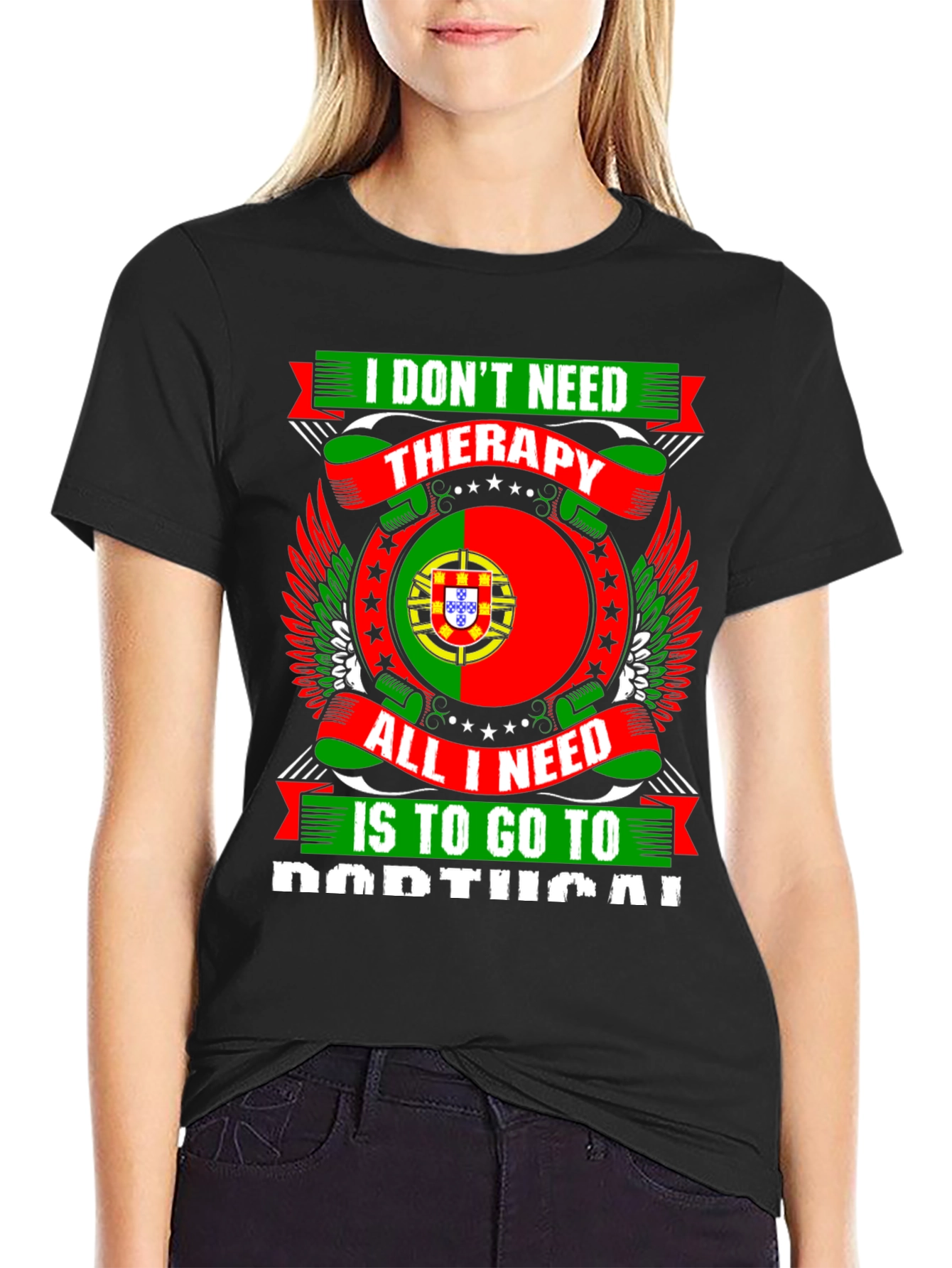Portugal Therapy T-Shirt - Vacation Tee