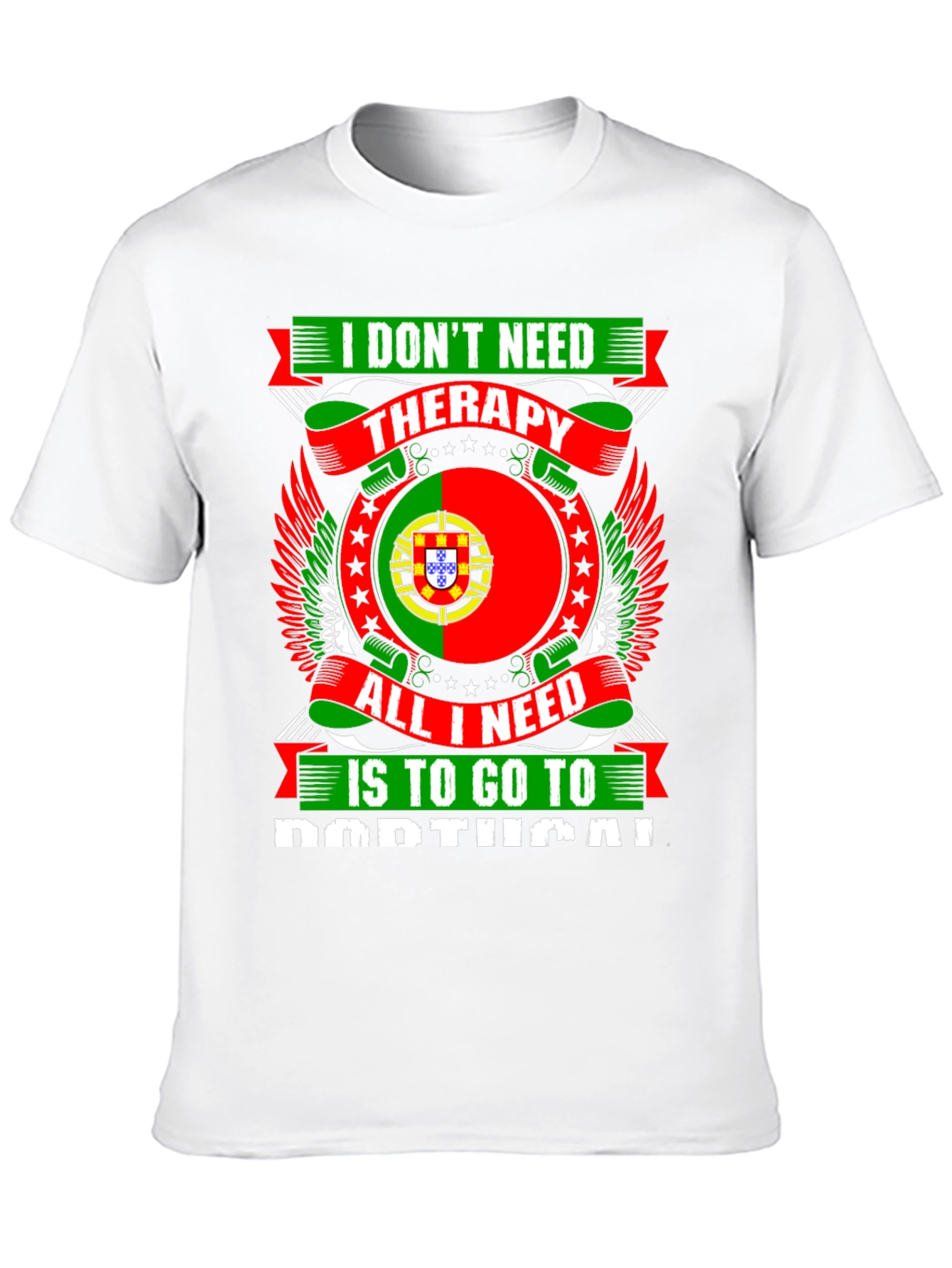 Portugal Therapy T-Shirt - Vacation Tee