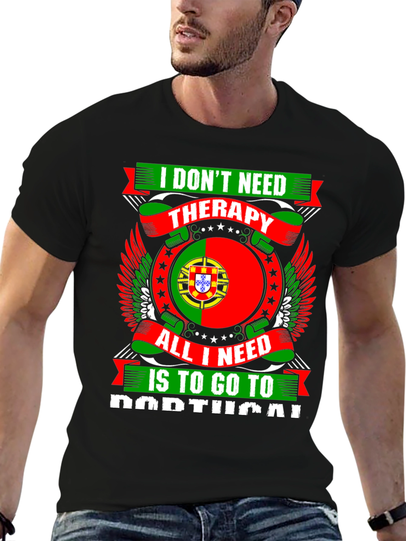 Portugal Therapy T-Shirt - Vacation Tee