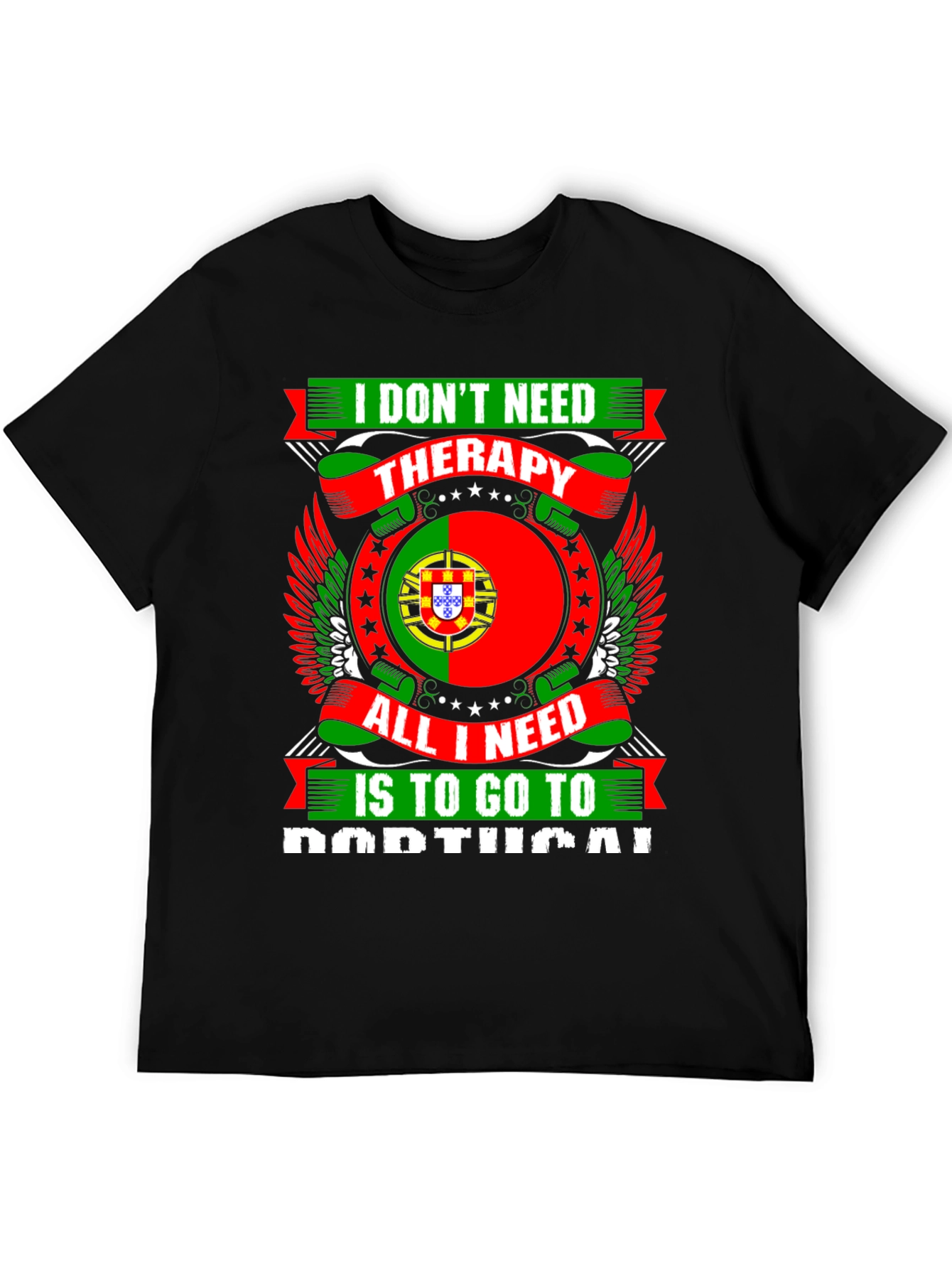 Portugal Therapy T-Shirt - Vacation Tee