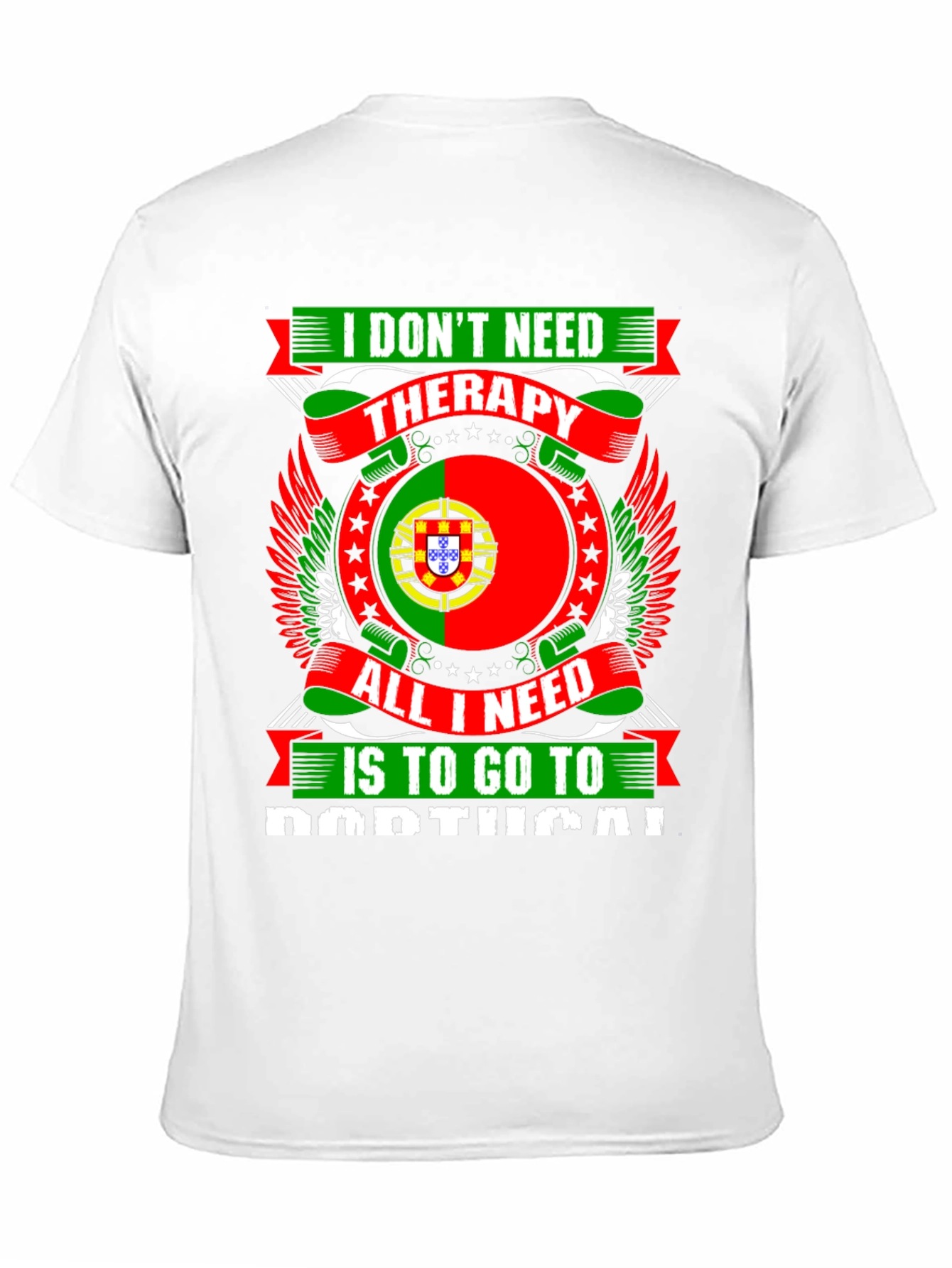 Portugal Therapy T-Shirt - Vacation Tee