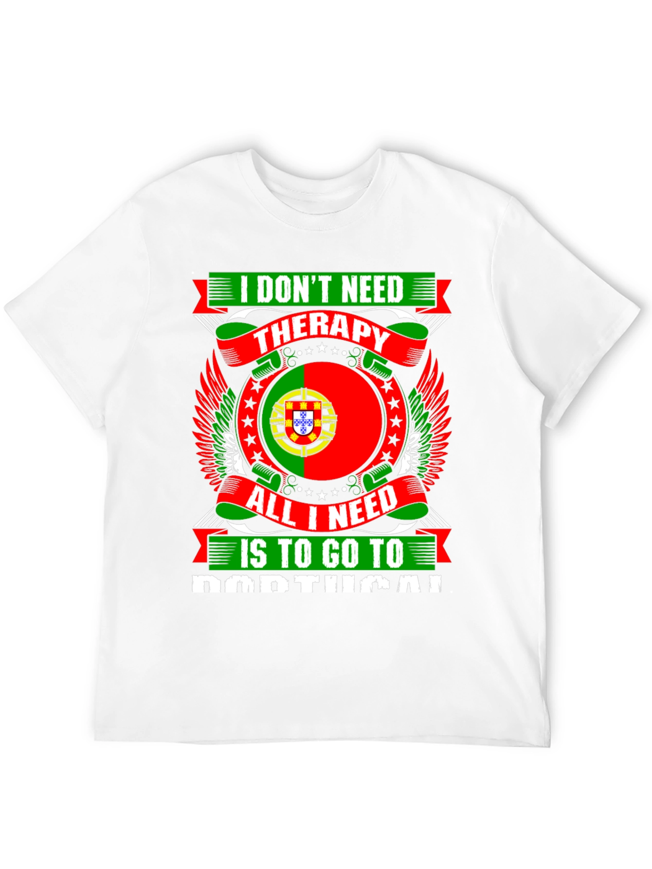 Portugal Therapy T-Shirt - Vacation Tee
