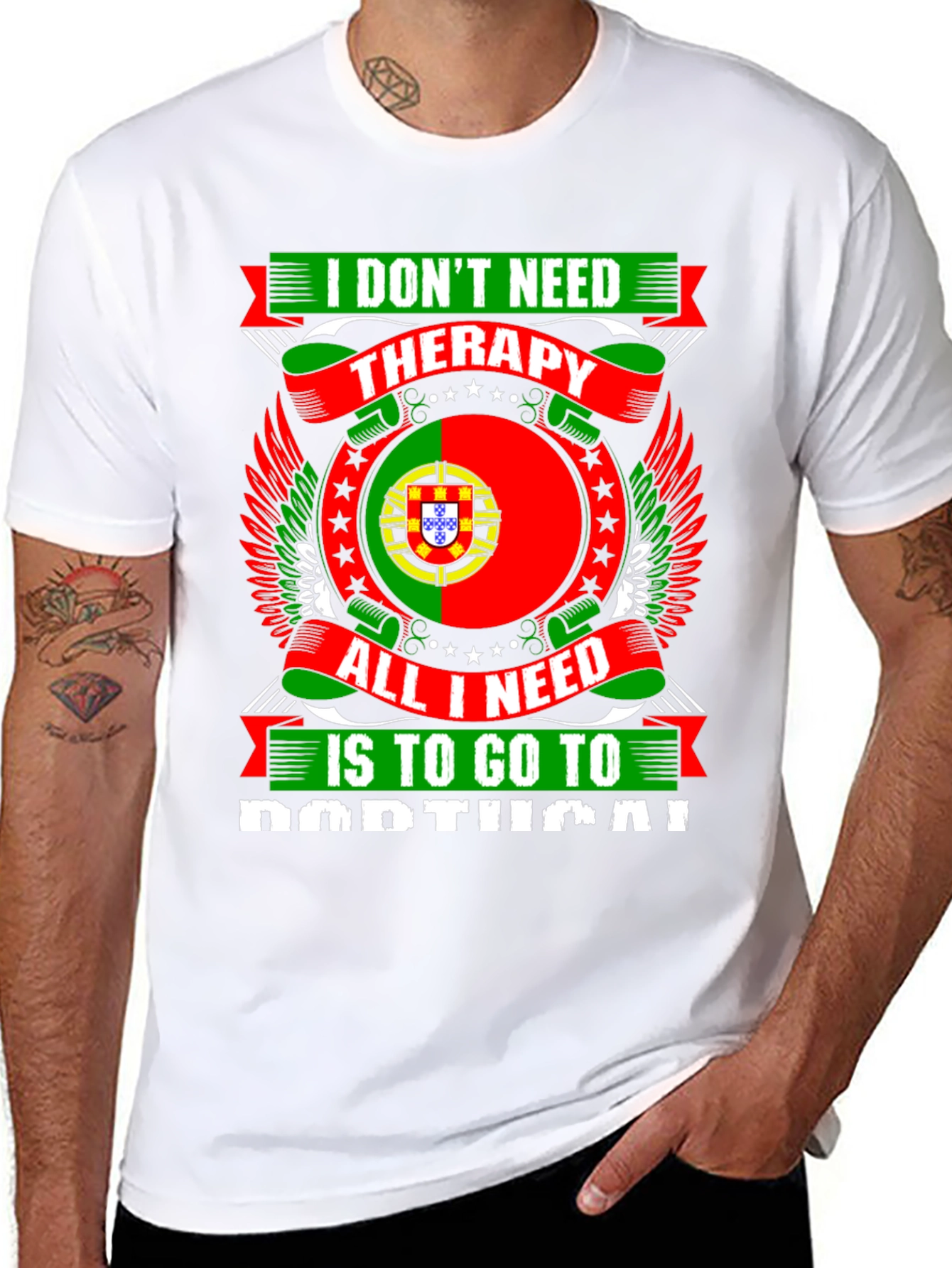 Portugal Therapy T-Shirt - Vacation Tee