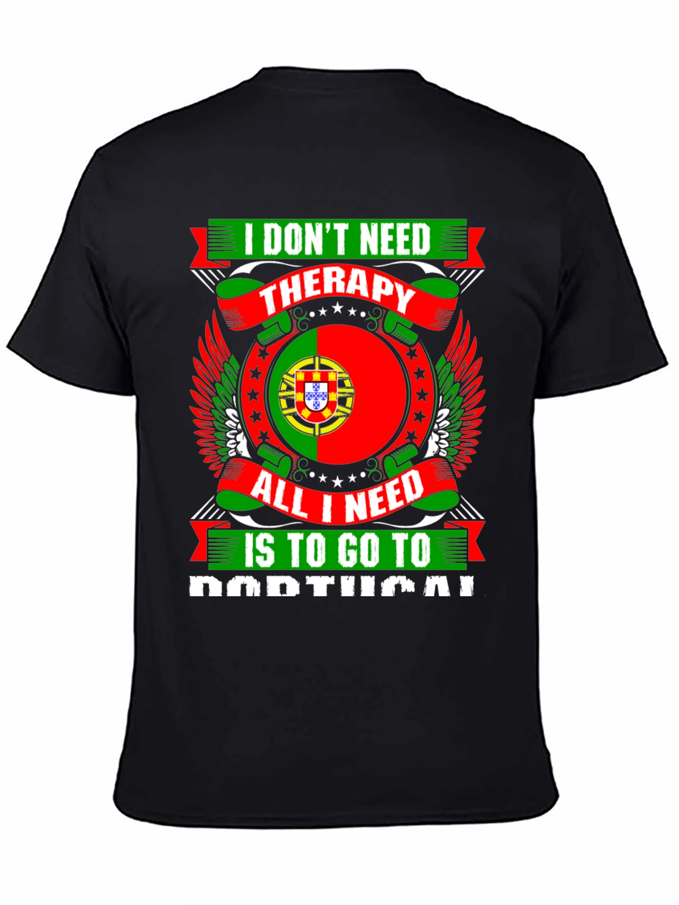 Portugal Therapy T-Shirt - Vacation Tee
