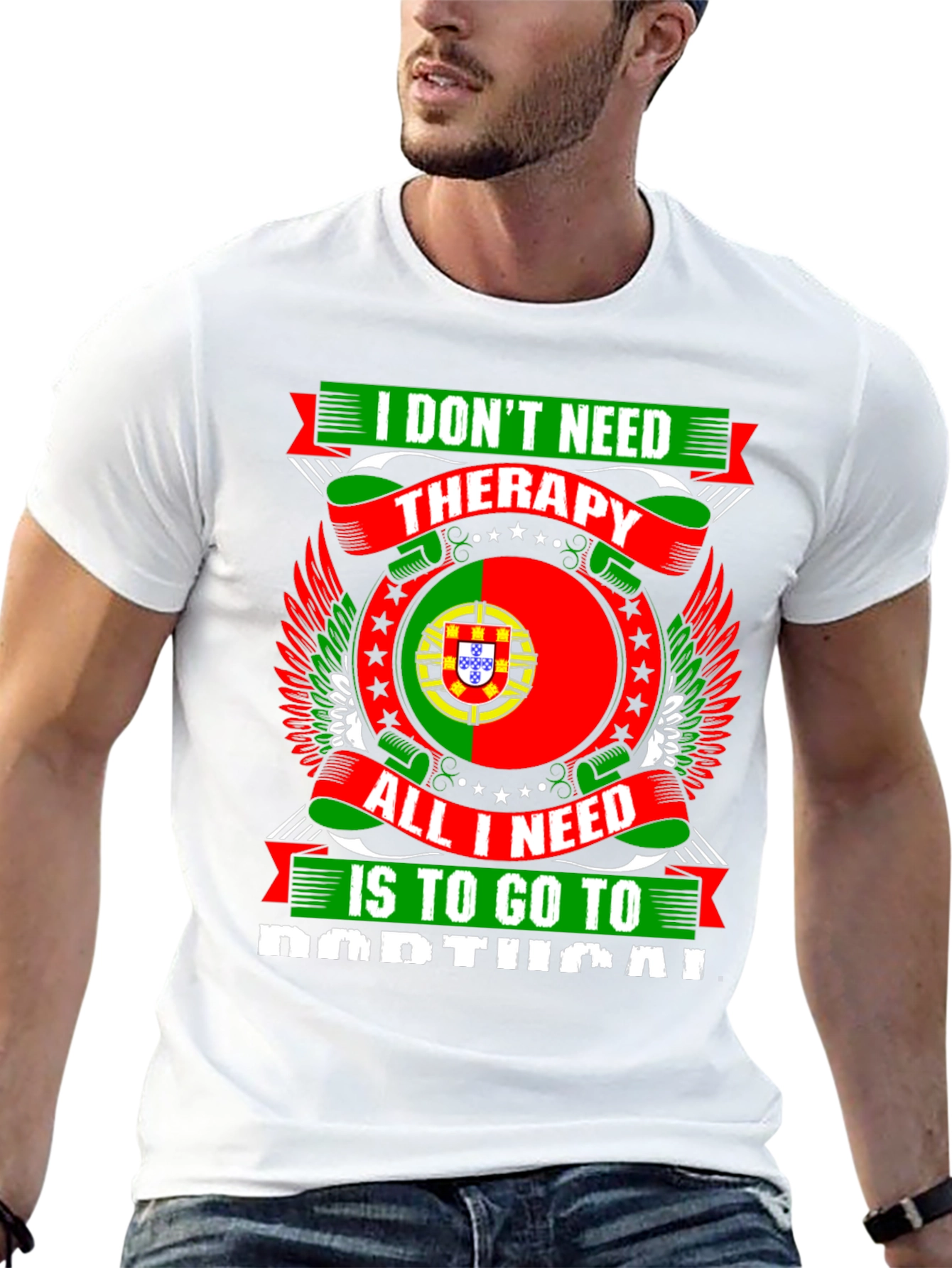 Portugal Therapy T-Shirt - Vacation Tee