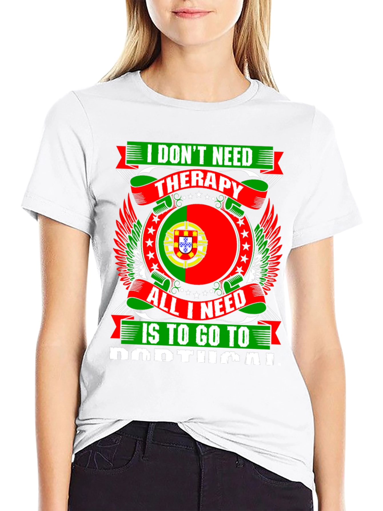 Portugal Therapy T-Shirt - Vacation Tee
