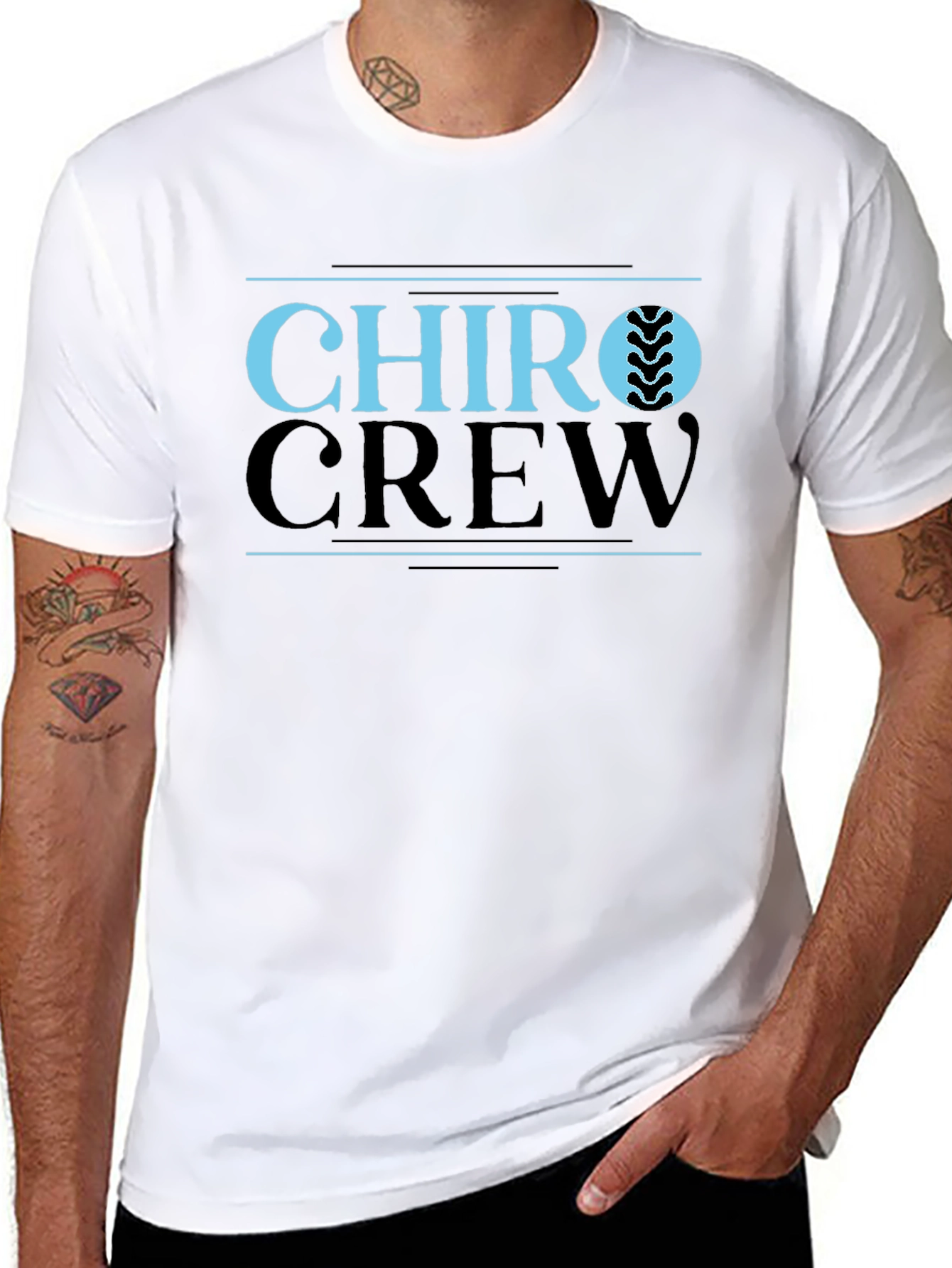 Chiro Crew T-Shirt - Chiropractic Design