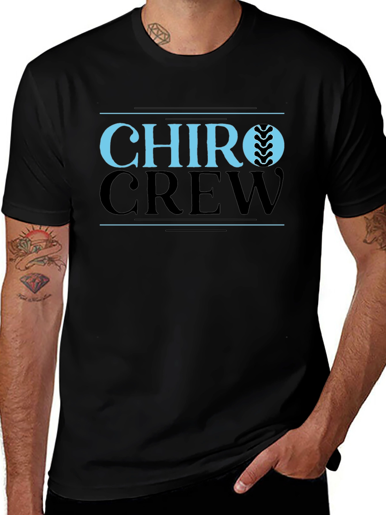 Chiro Crew T-Shirt - Chiropractic Design