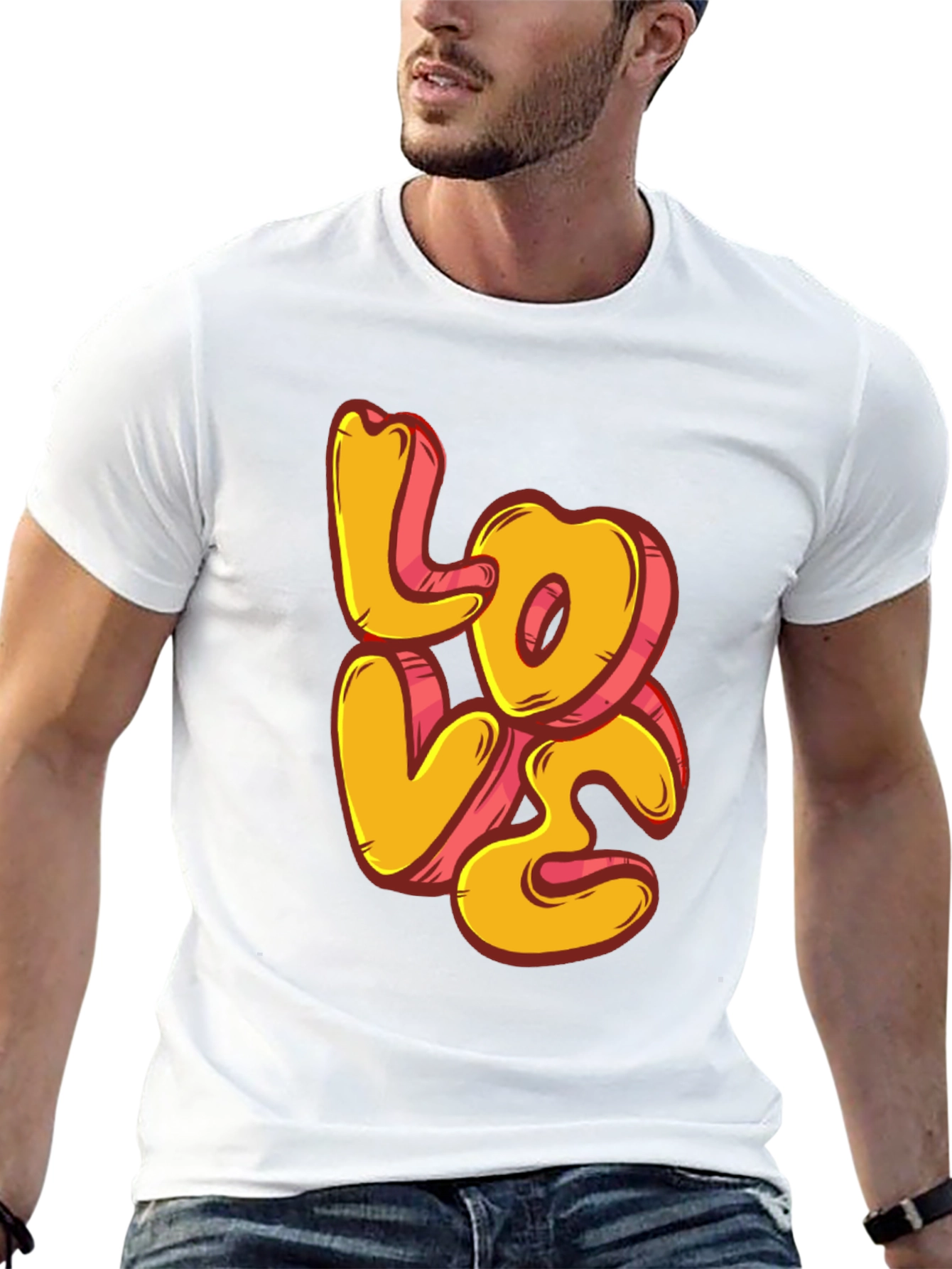 Love Graphic Black T-Shirt