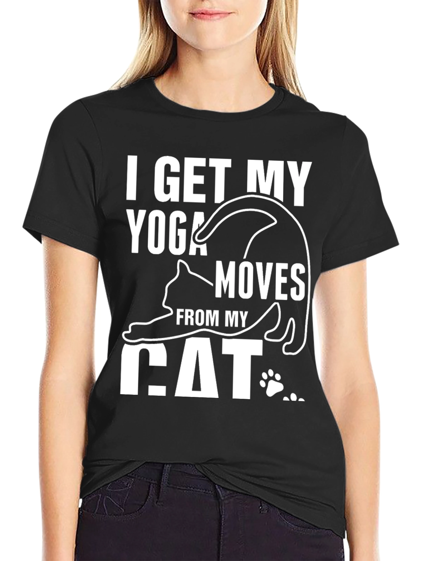 Yoga Cat T-Shirt