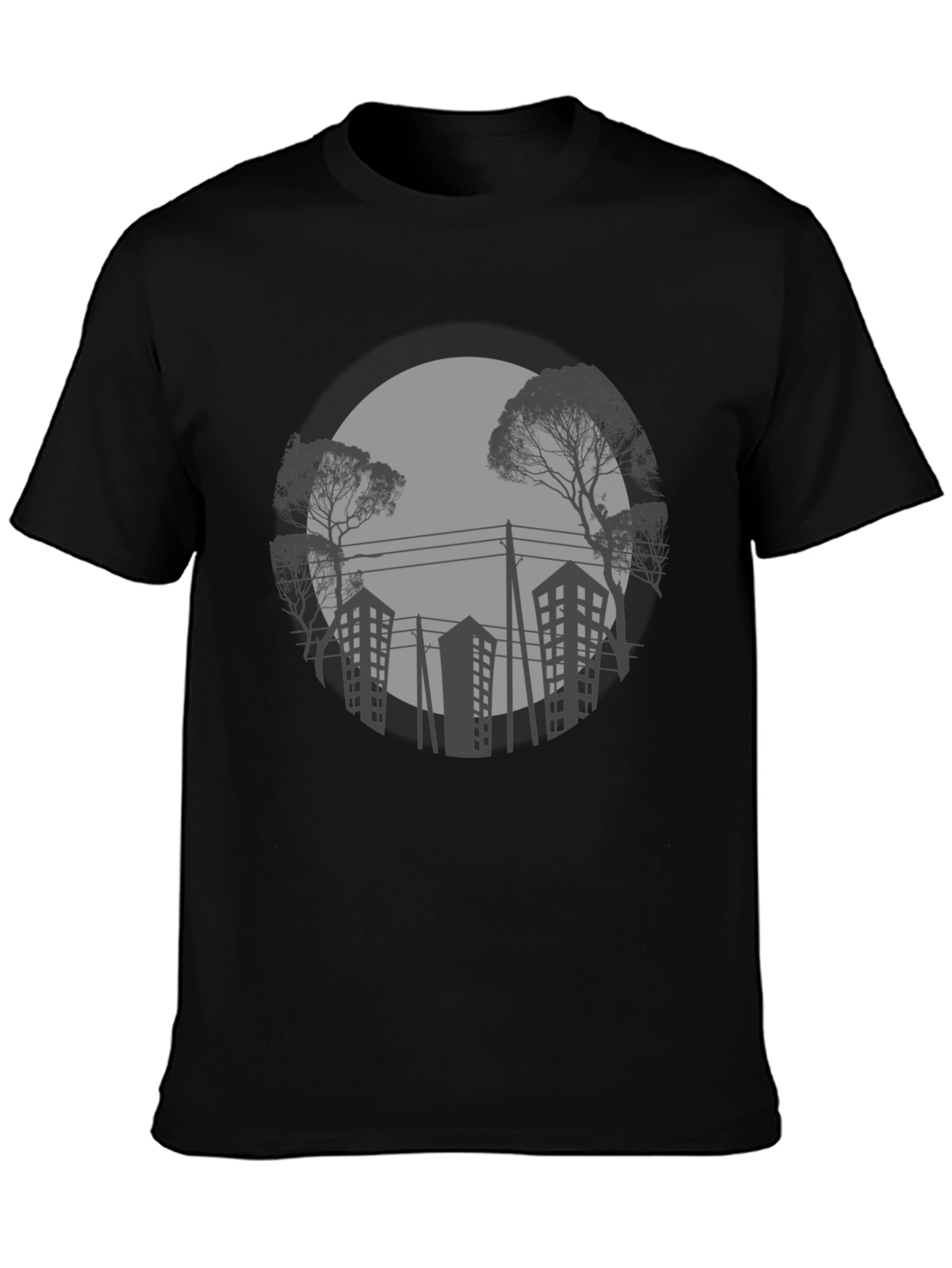 Urban Silhouette Graphic T-Shirt